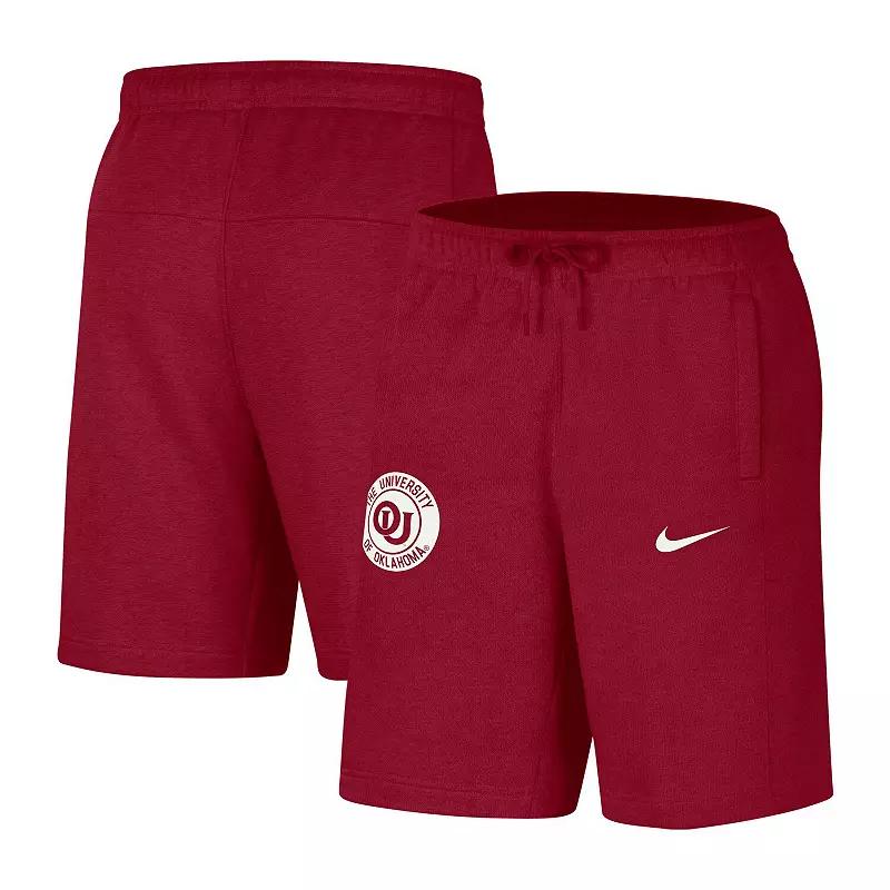 Men's Nike Crimson Oklahoma Sooners Logo Shorts,  Product Image