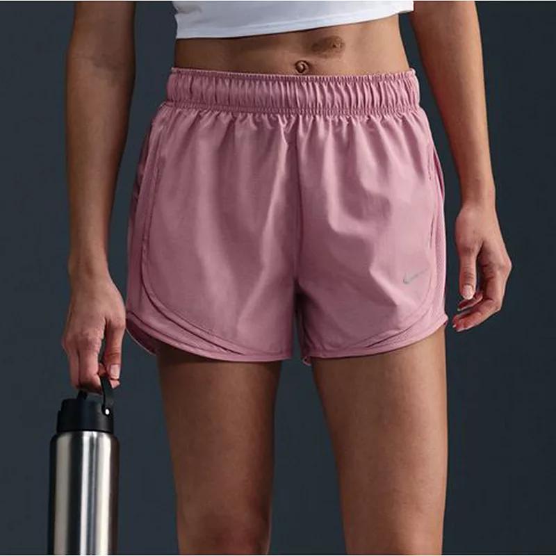 Nike Womens Tempo Dri-FIT Mid-Rise Brief-Lined Running Shorts | HM6096-017 Product Image