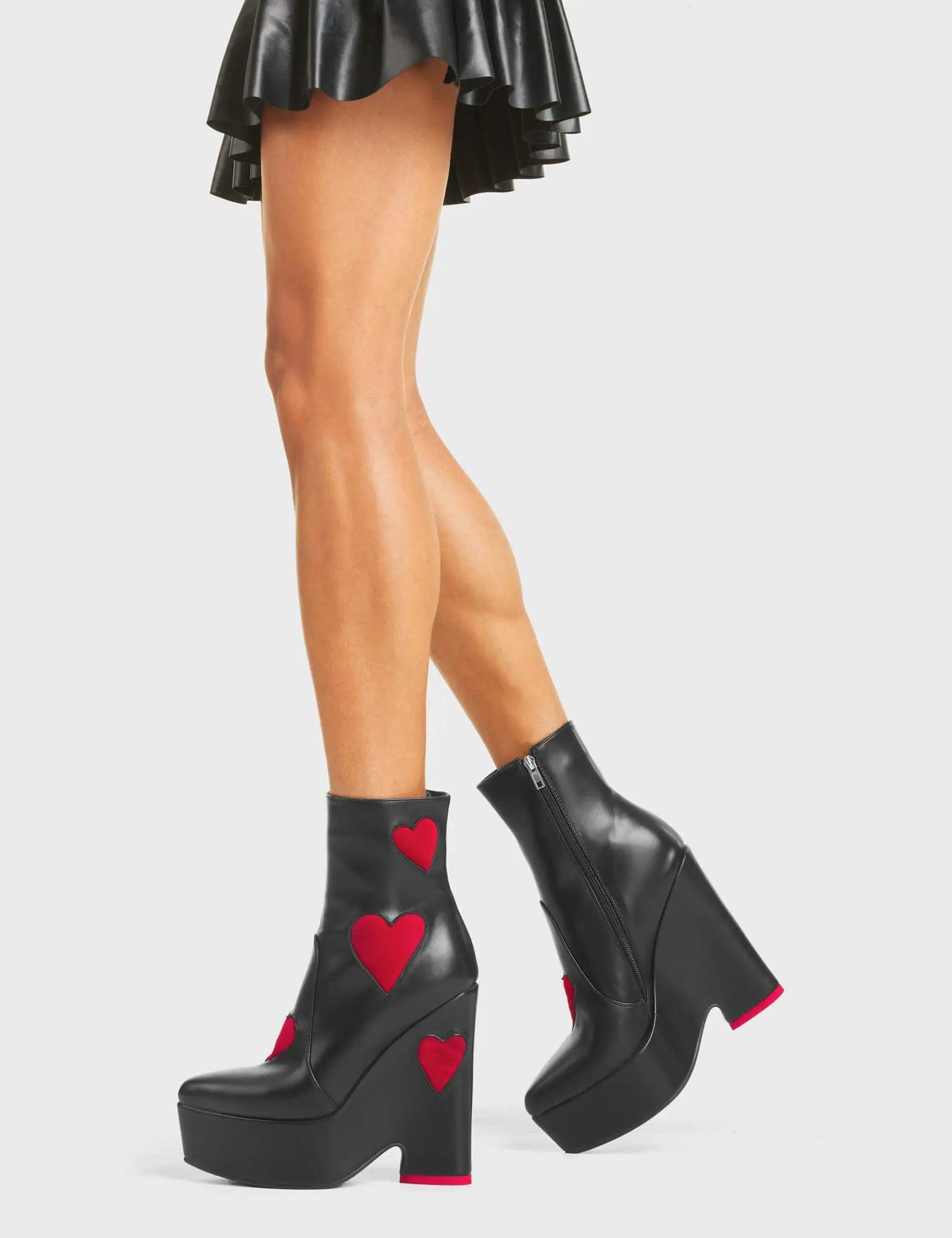 Copacetic Chunky Platform Ankle Boots Product Image