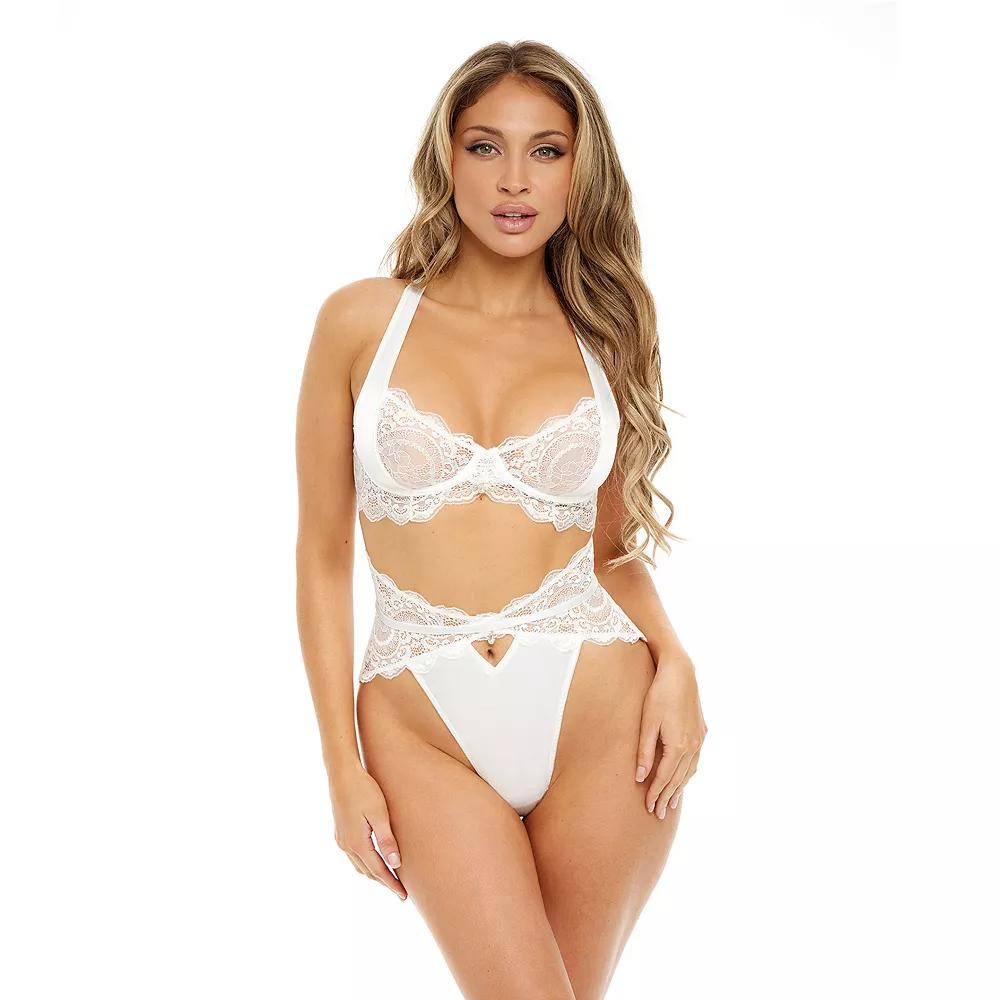 Women's Oh La La Cheri Sadie 2-pc. Bra & Thong Panty Lingerie Set 40-11800,  Product Image