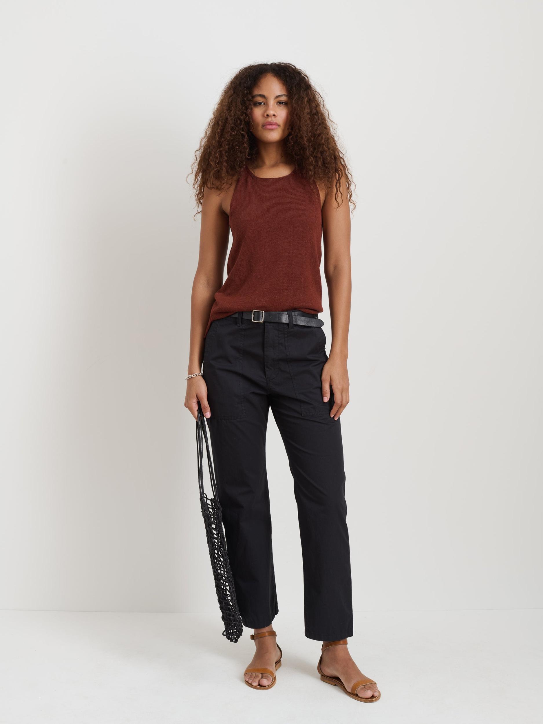 Sidney Top In Seersucker Product Image