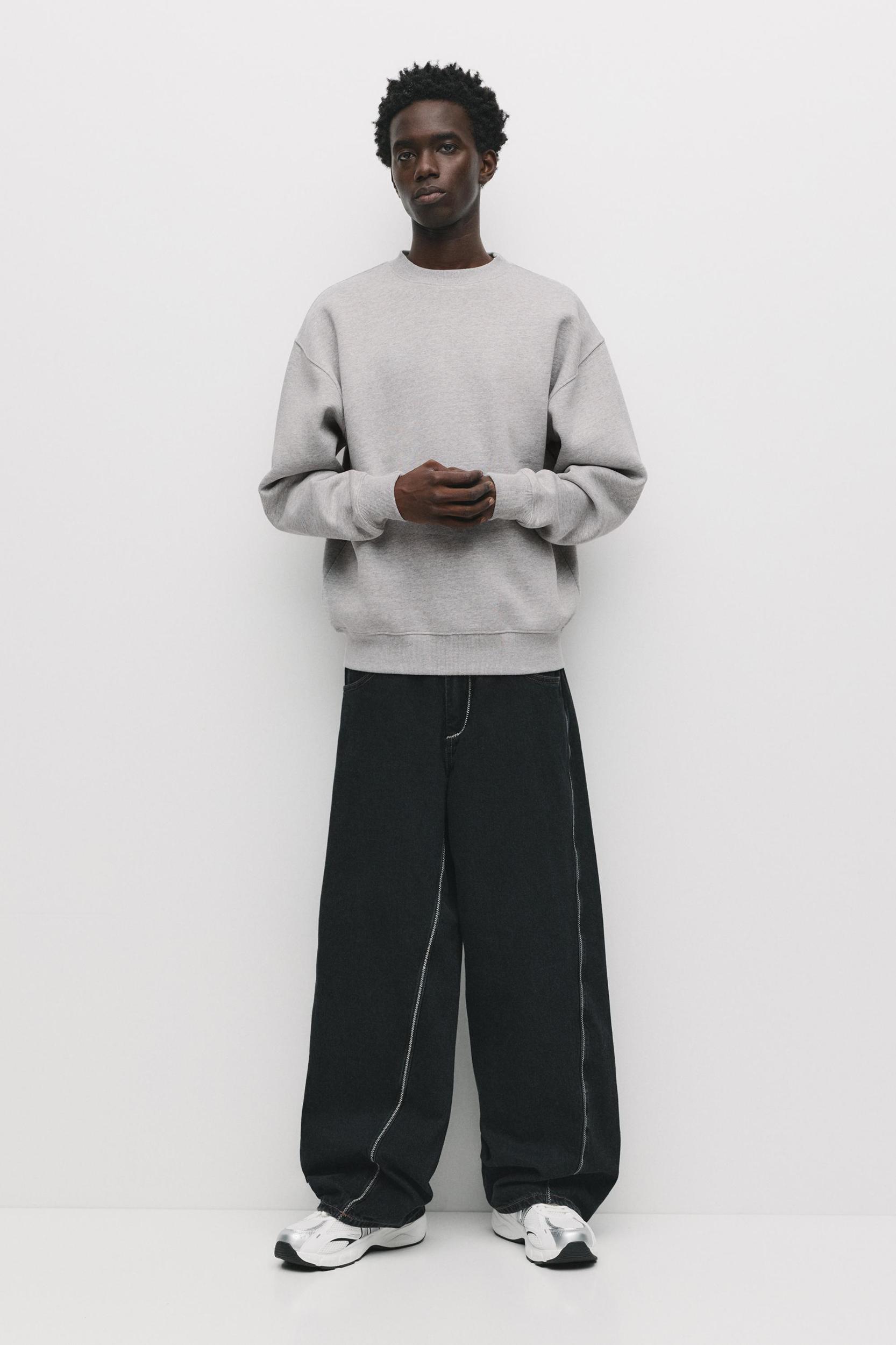 abercrombie kids Kids' NYC Buildings Graphic Hoodie Product Image