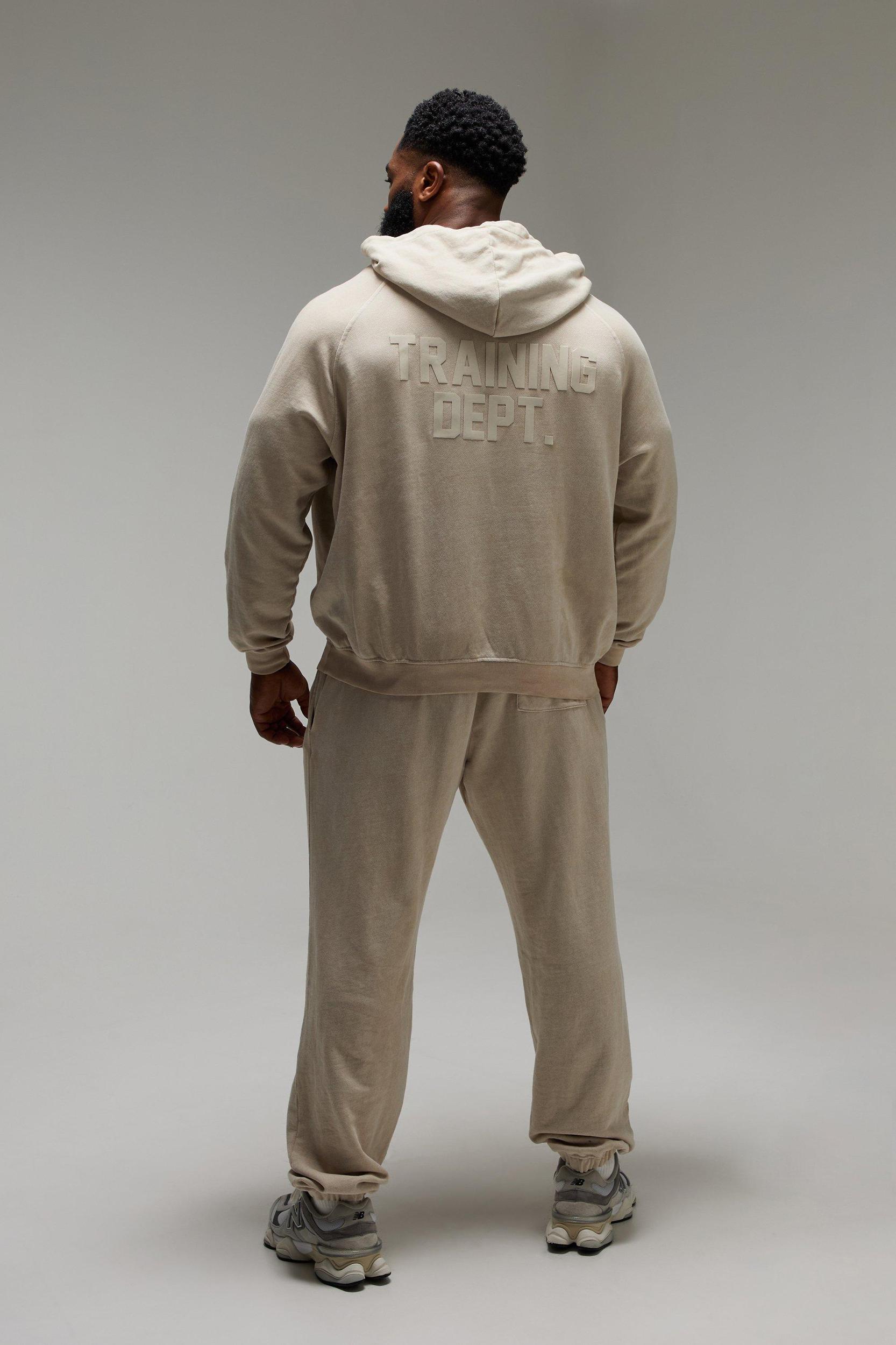 Man Active Training Dept Washed Oversized Jogger | boohooMAN USA Product Image