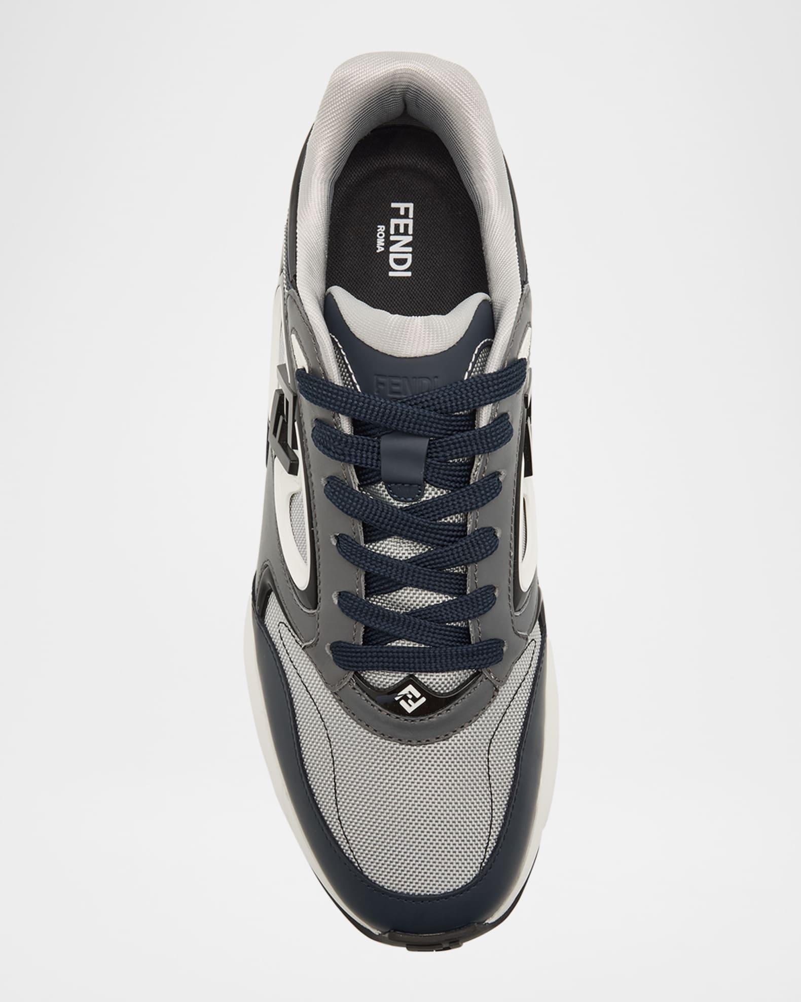 Men's Fendi Forward Mesh Low-Top Sneakers Product Image