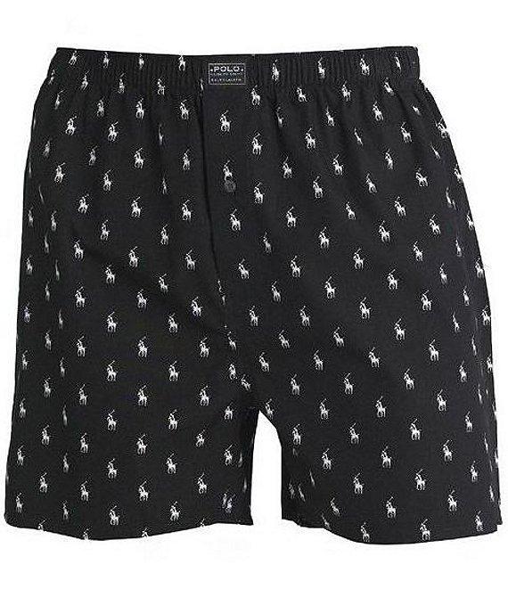 Polo Ralph Lauren Polo Player Woven Boxers Product Image