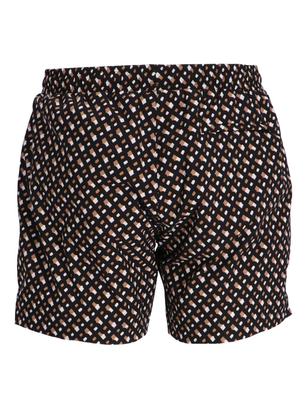 logo-jacquard swim shorts Product Image