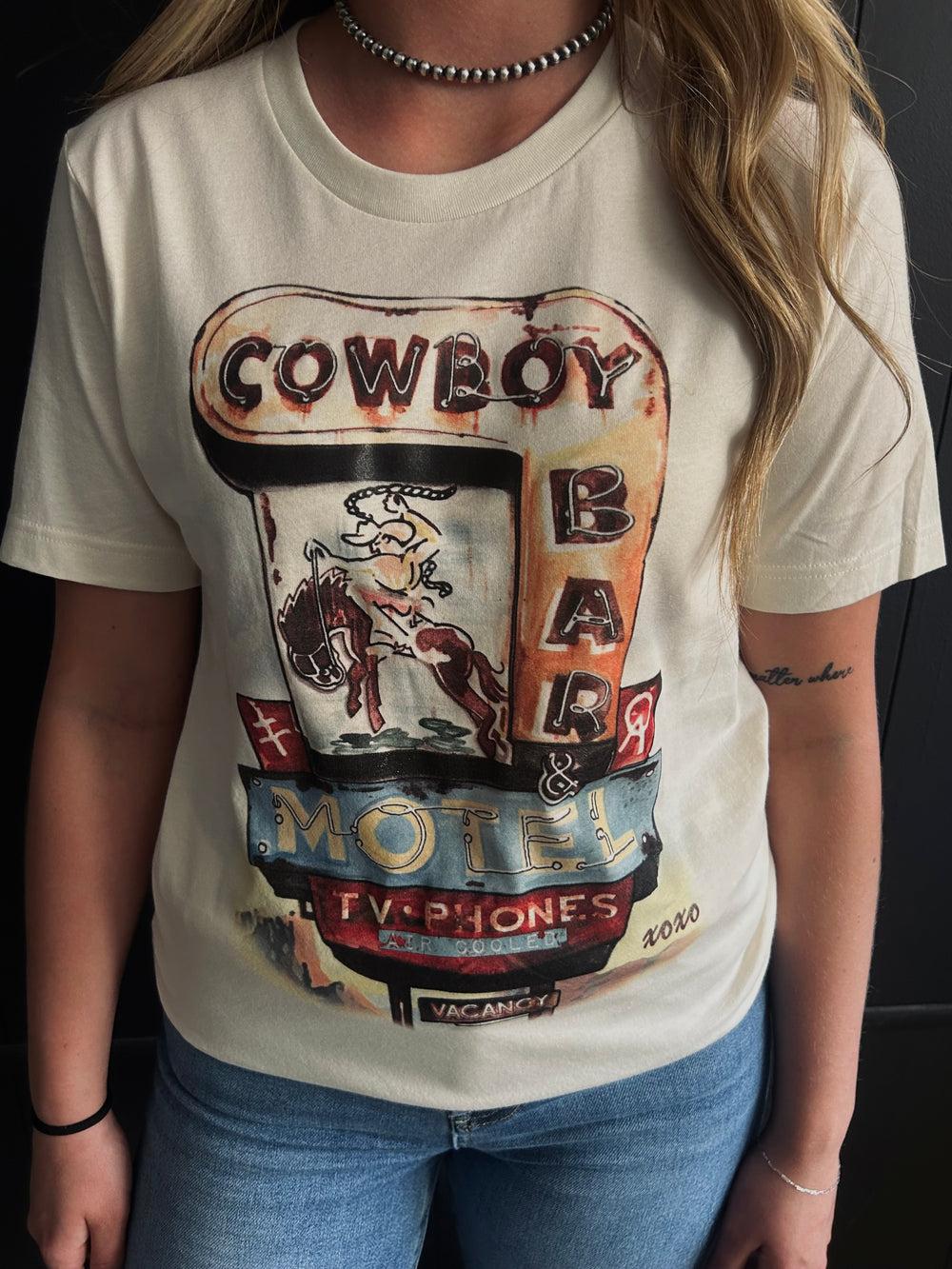 Cowboy Motel Graphic Tee Product Image