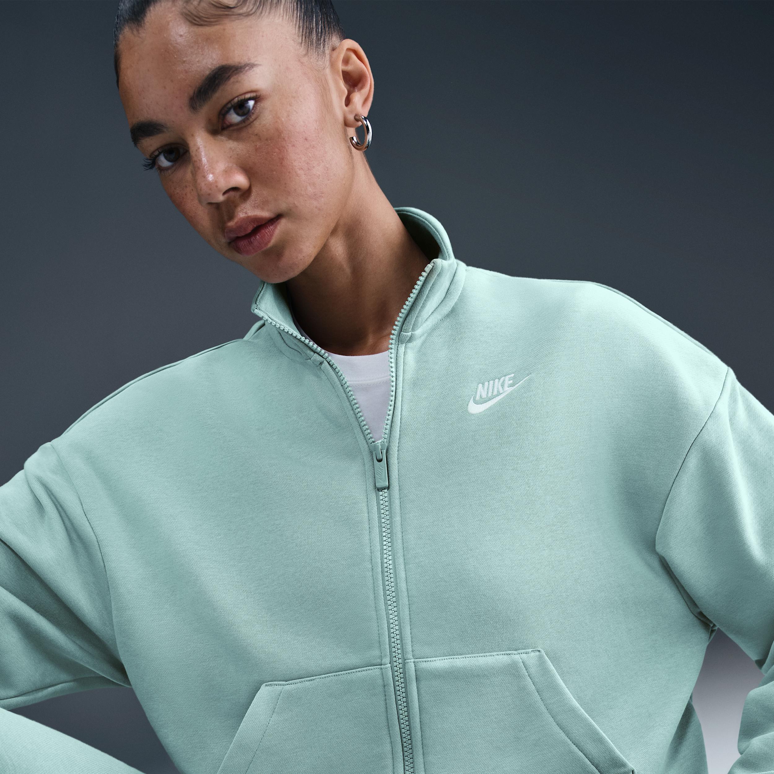 Women's Nike Sportswear Club Fleece Loose Track Jacket Product Image