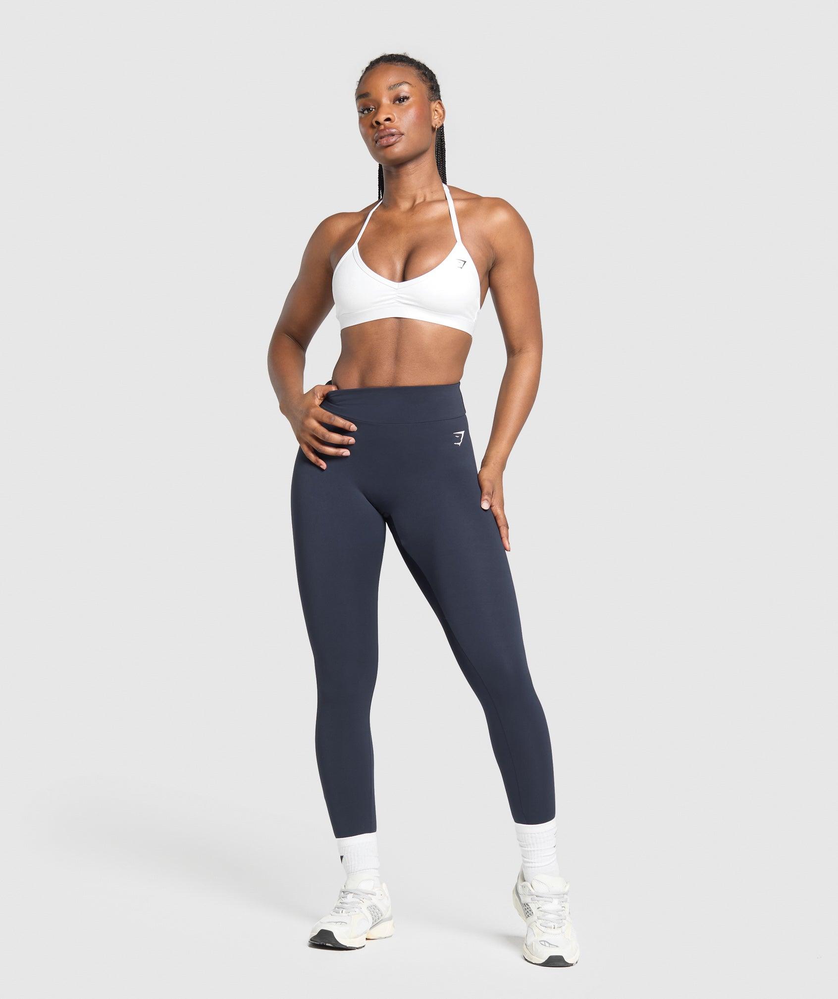 Gymshark Reps Power Leggings - Heavy Blue Female Product Image