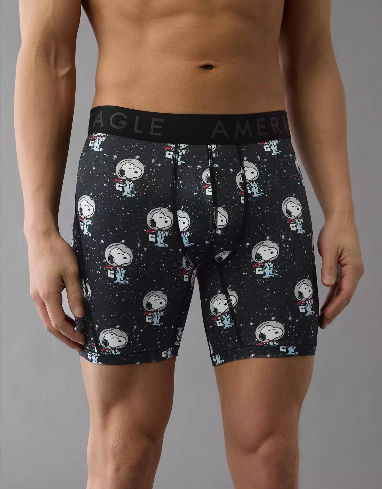 AEO Men's Snoopy Galaxy 6" Flex Boxer Brief Product Image