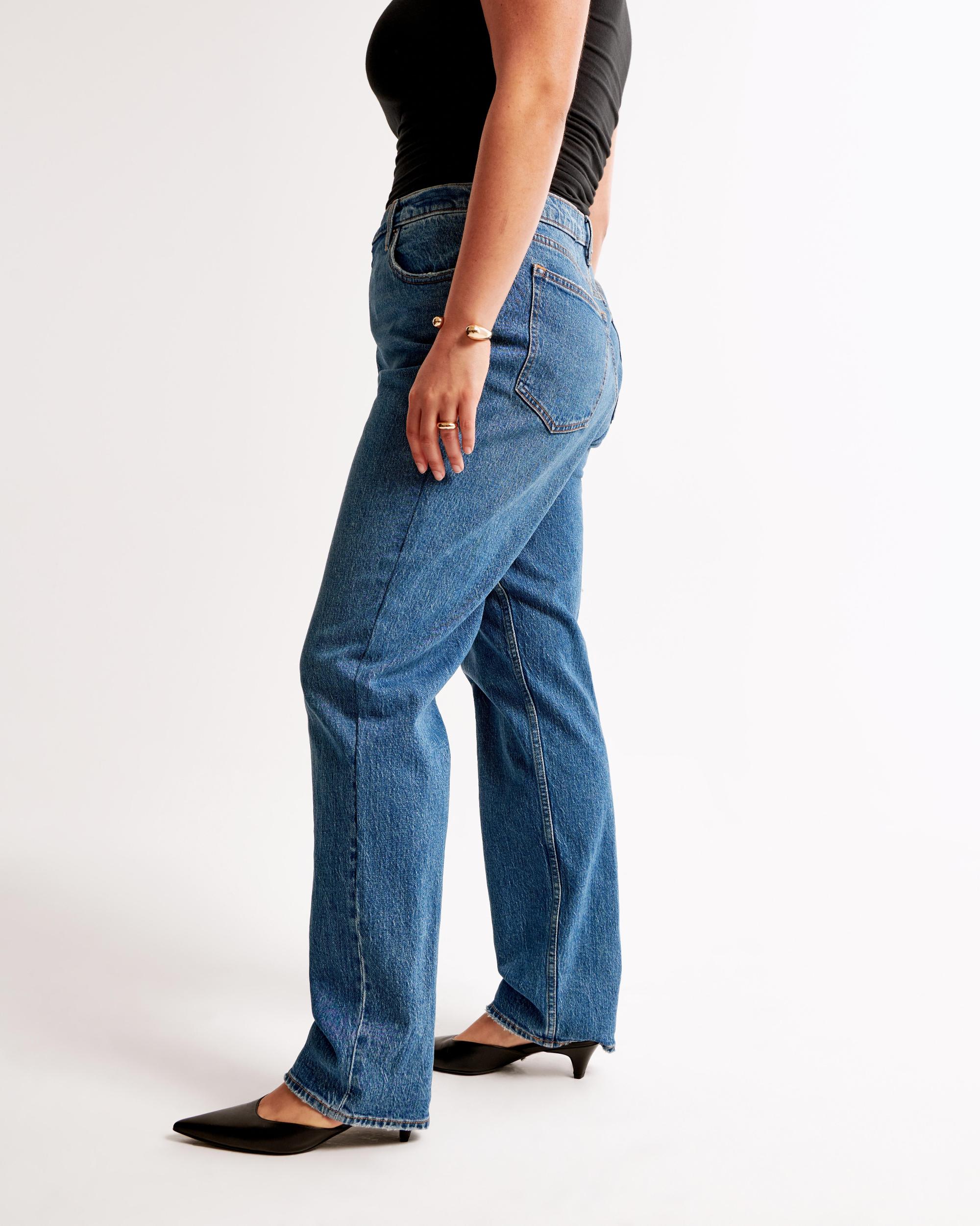 Curve Love Ultra High Rise 90s Straight Jean Product Image