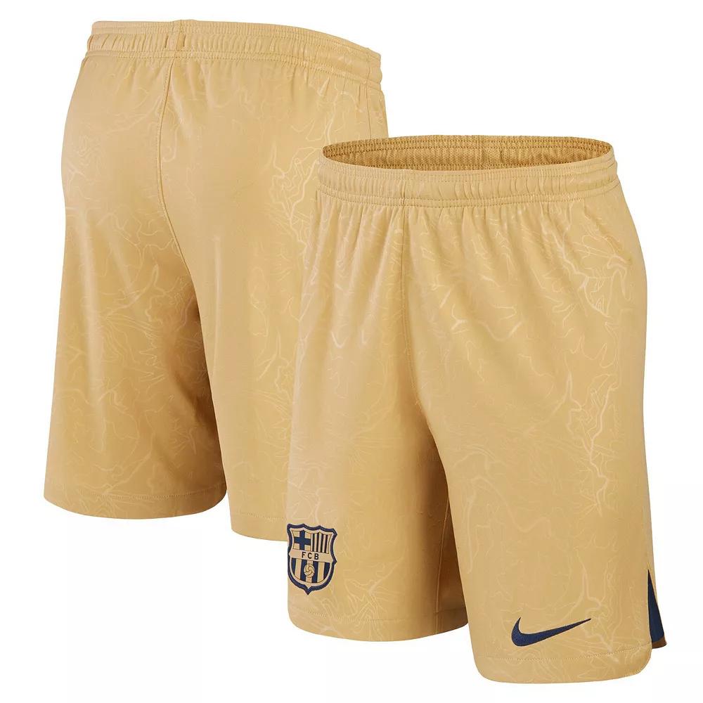 Men's Nike Gold Barcelona Performance Stadium Shorts, Size: 2XL, Bar Gold Product Image