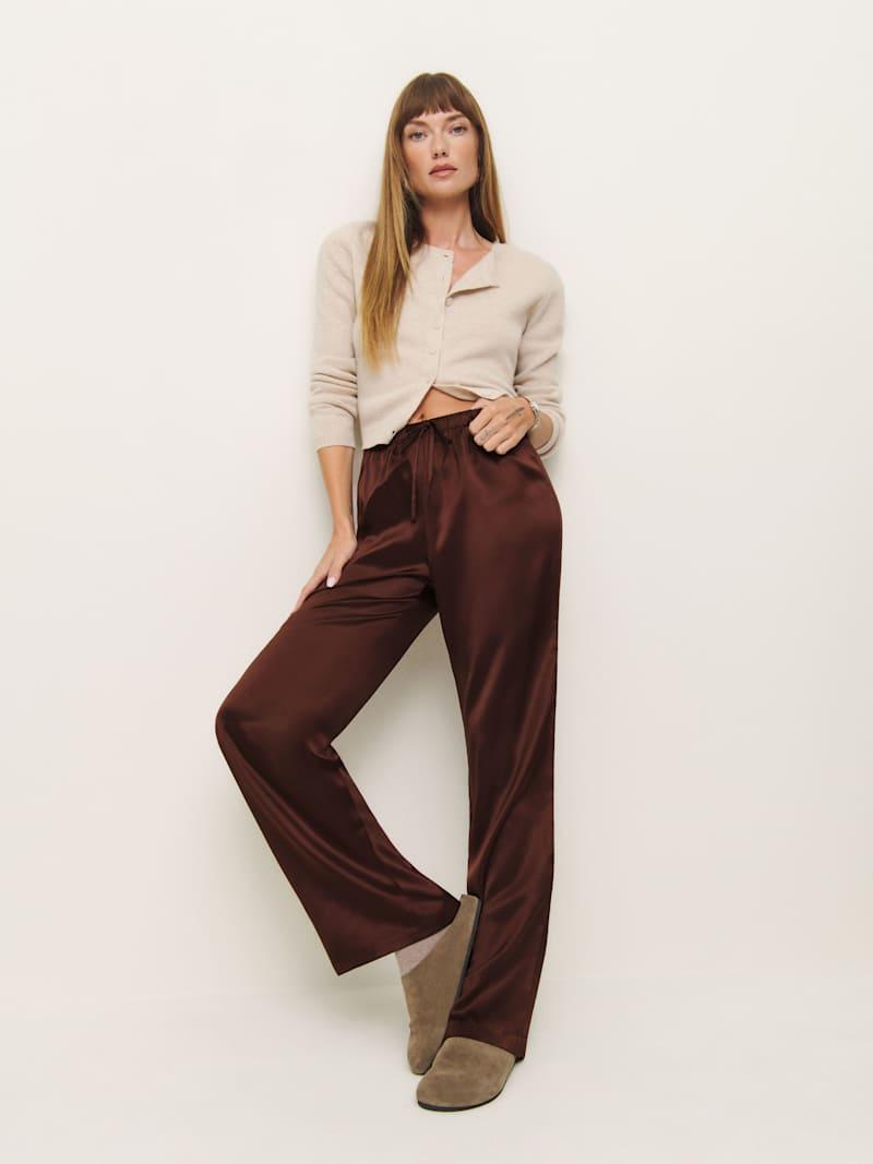 Olina Silk Pant Product Image