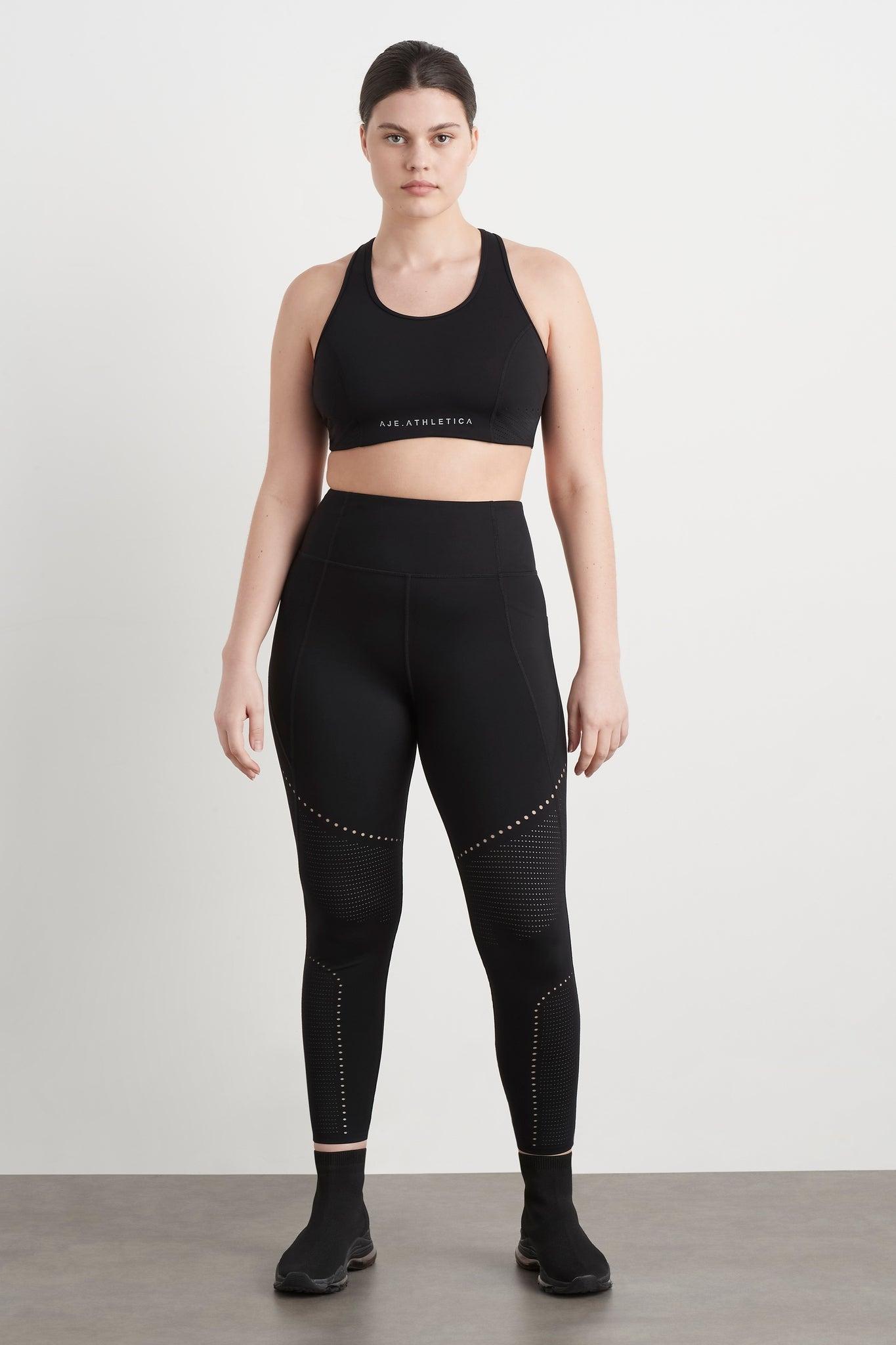 High Rise Perforated 7/8 Legging 227 Product Image