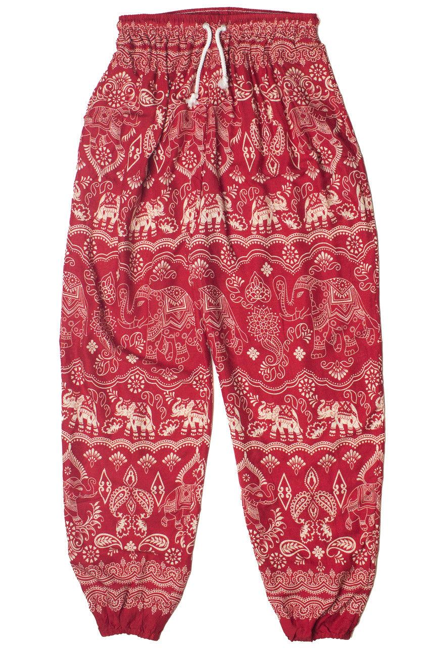 Elephant Drawstring Pants Product Image