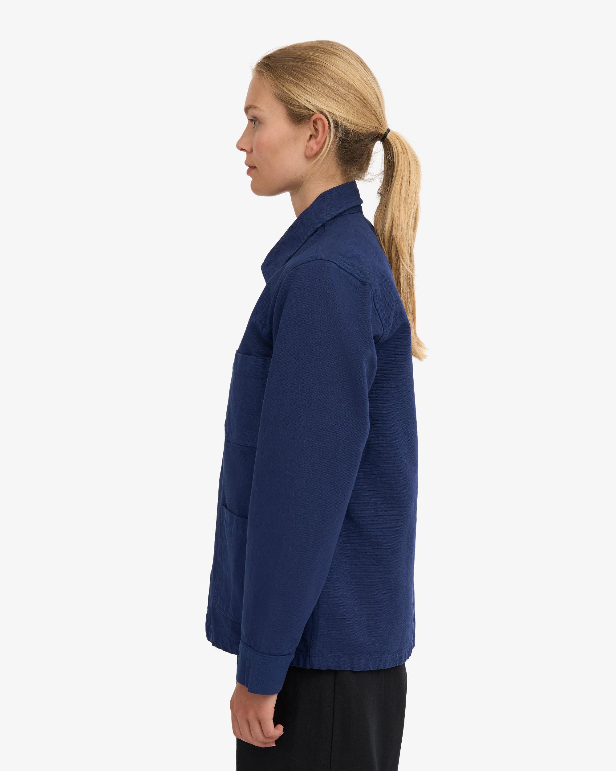 Organic Workwear Jacket - Dusty Olive Product Image