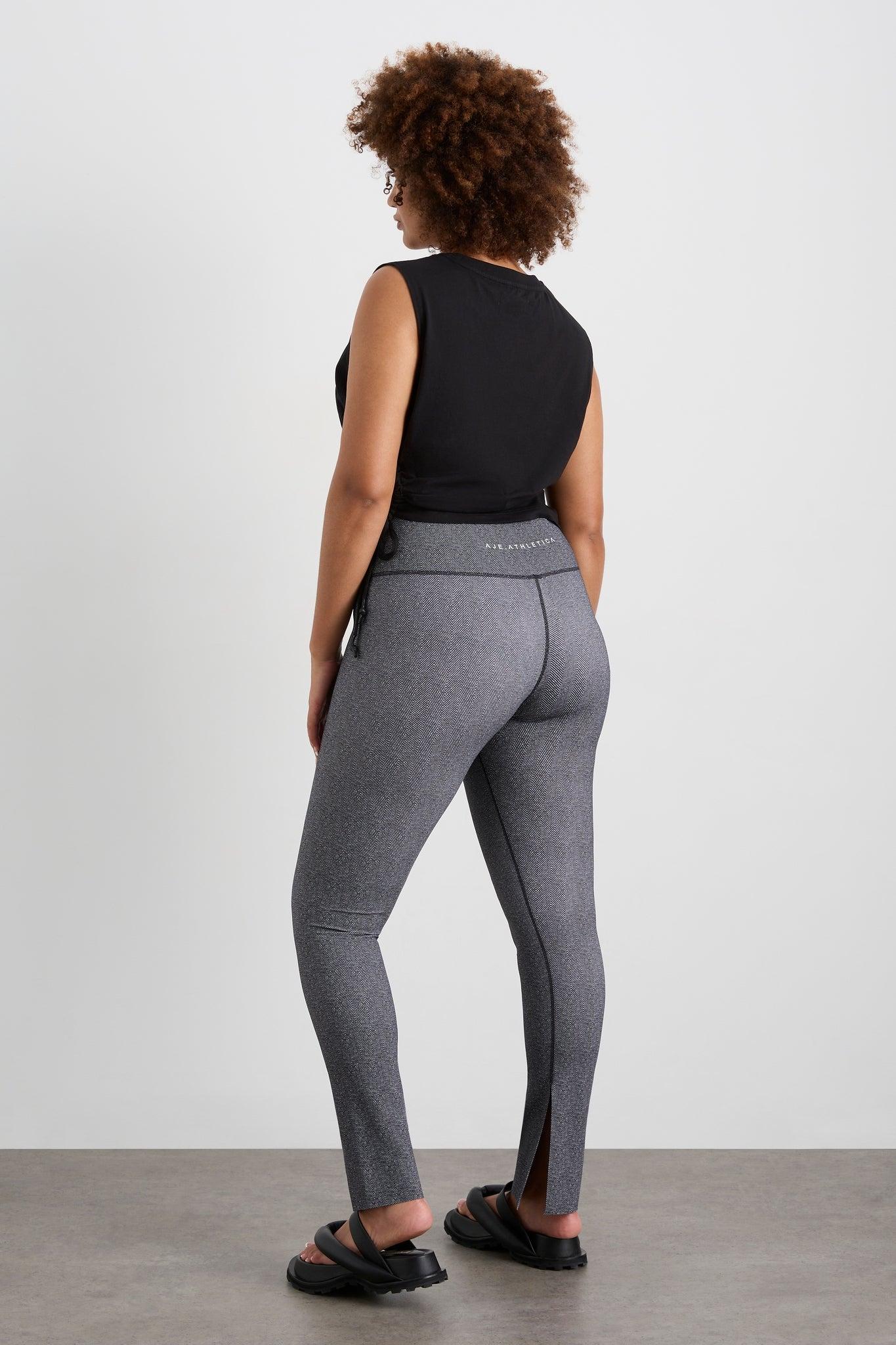 Split Hem Leggings 205 Product Image