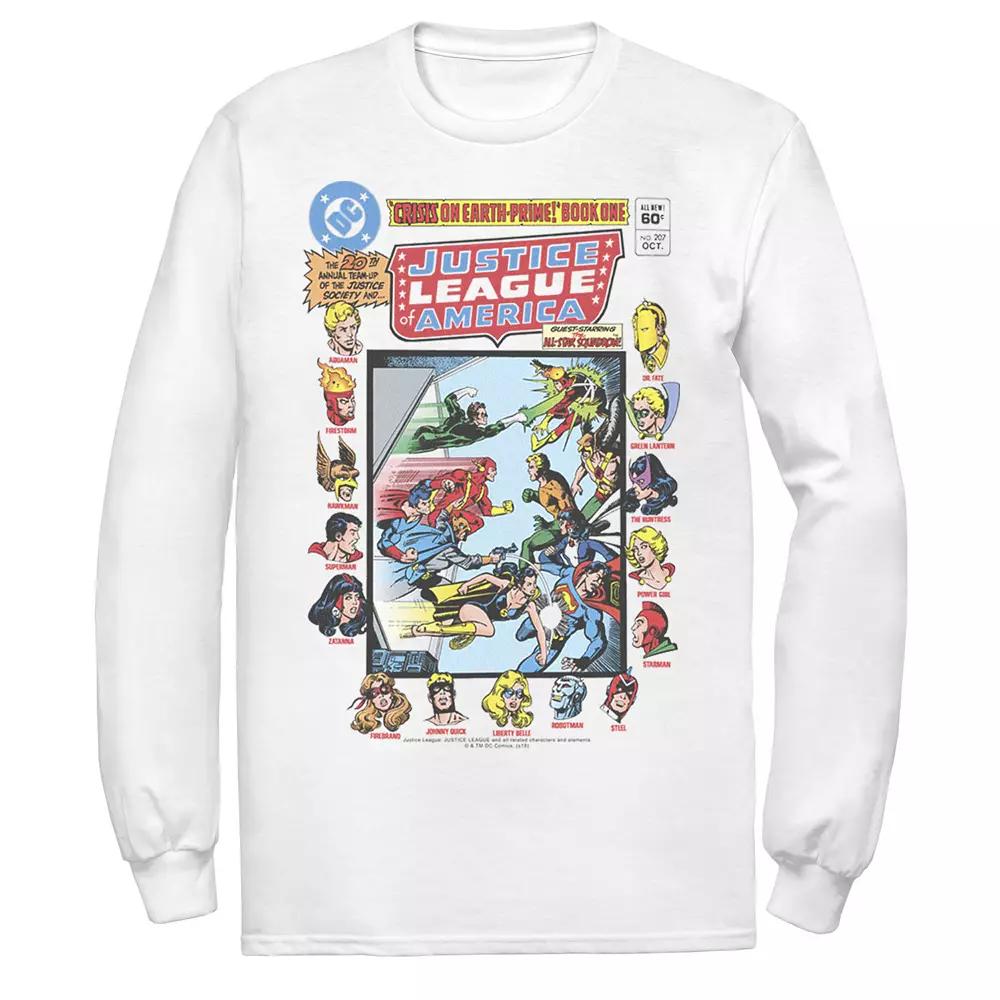 Men's DC Comics Justice League Of America Cover Tee,  Product Image