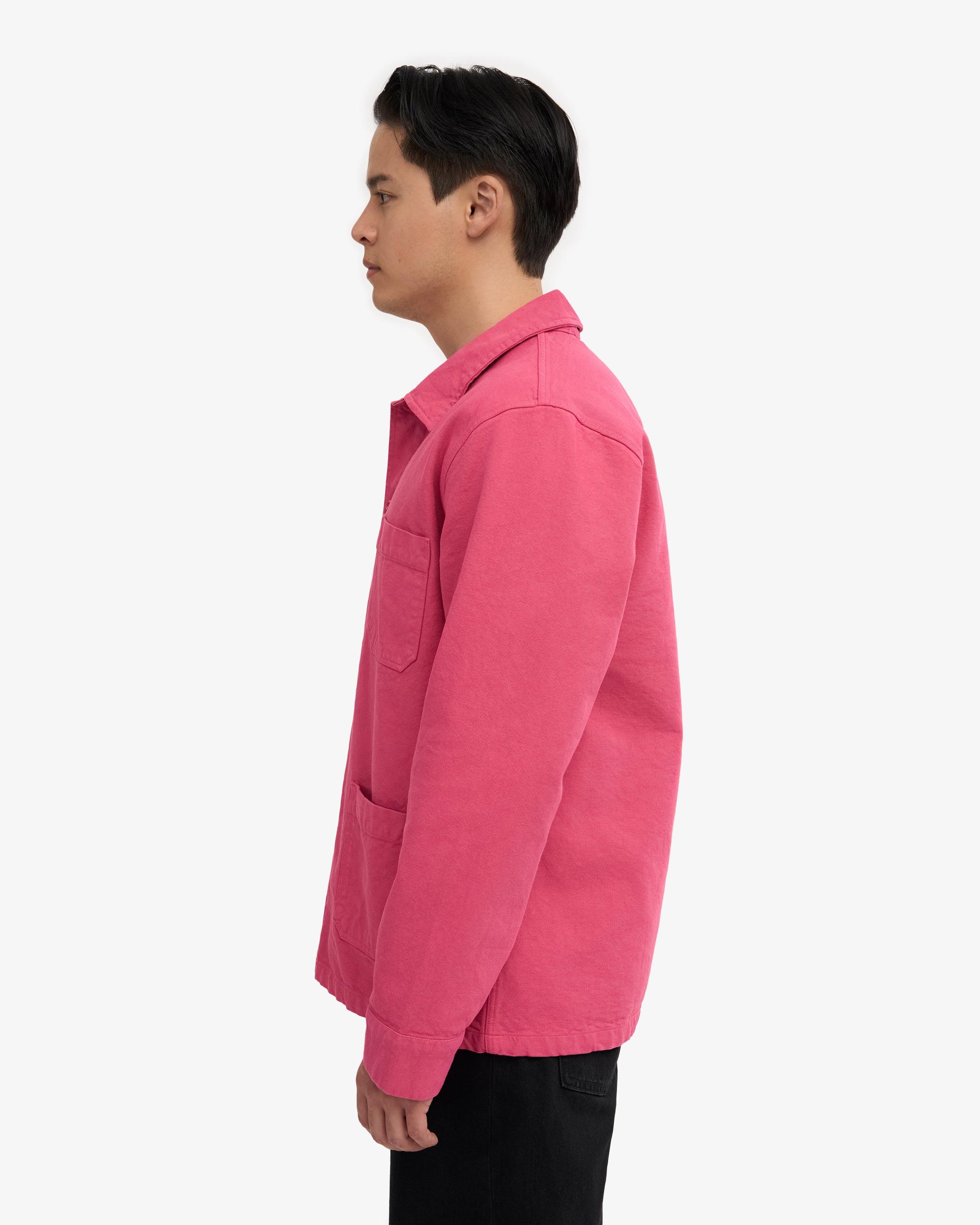 Organic Workwear Jacket - Bubblegum Pink Product Image