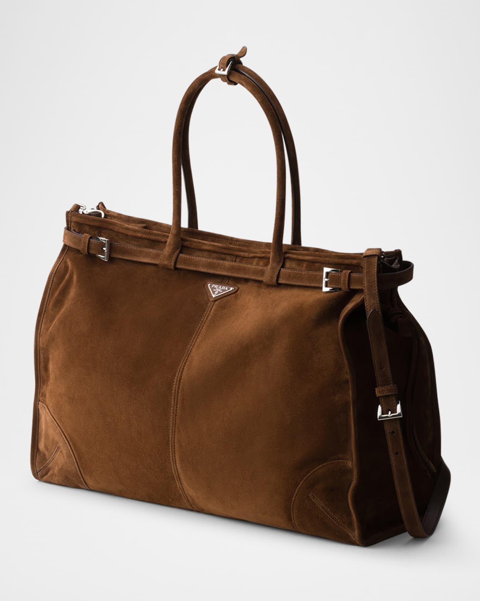 Men's Suede Tote Bag Product Image