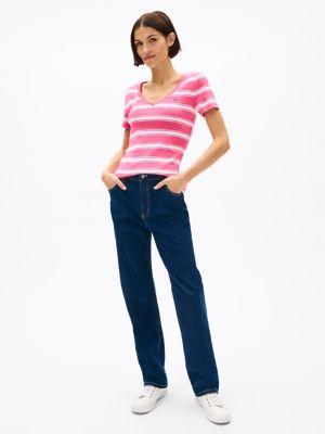 V-Neck Stripe Favorite T-Shirt Product Image