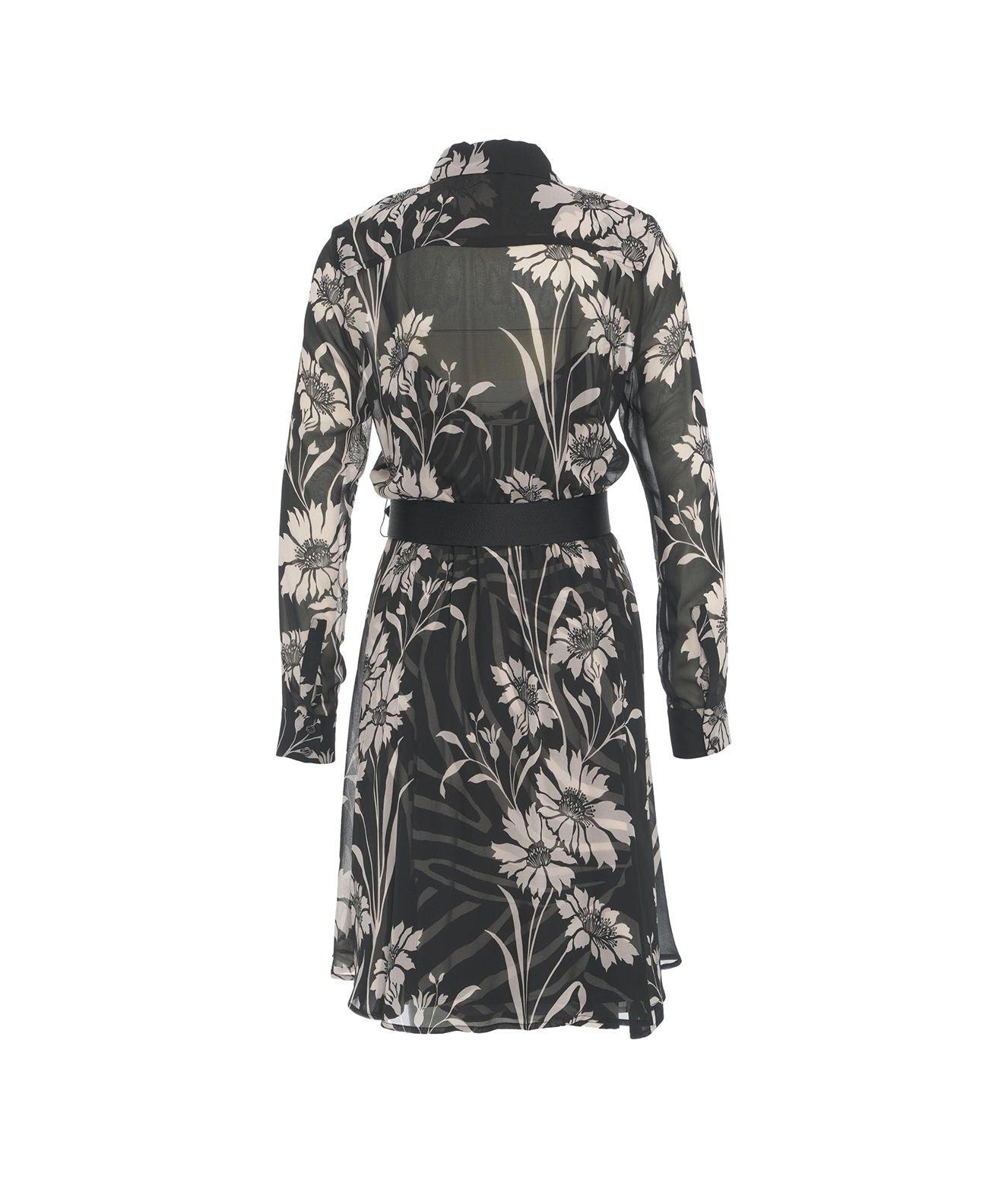 Midi dress with floral pattern Product Image
