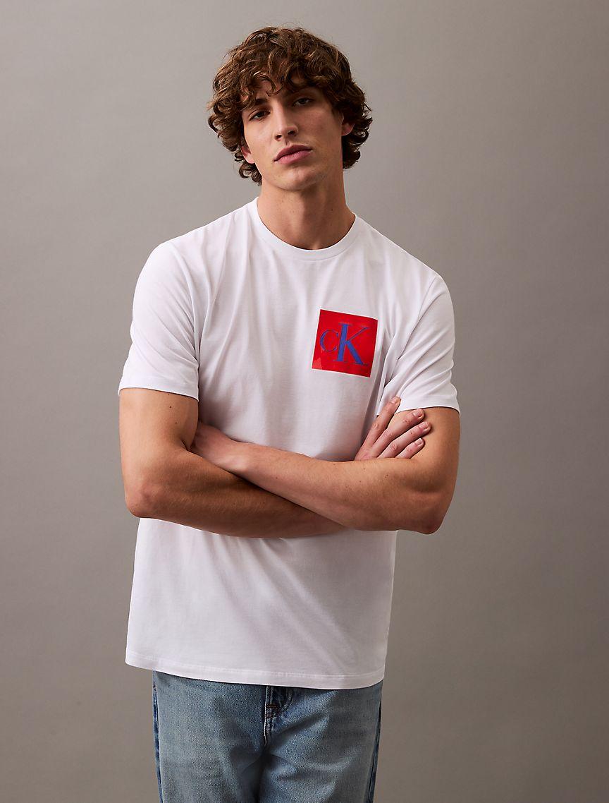 Monogram Logo Box Graphic Classic T-Shirt Product Image