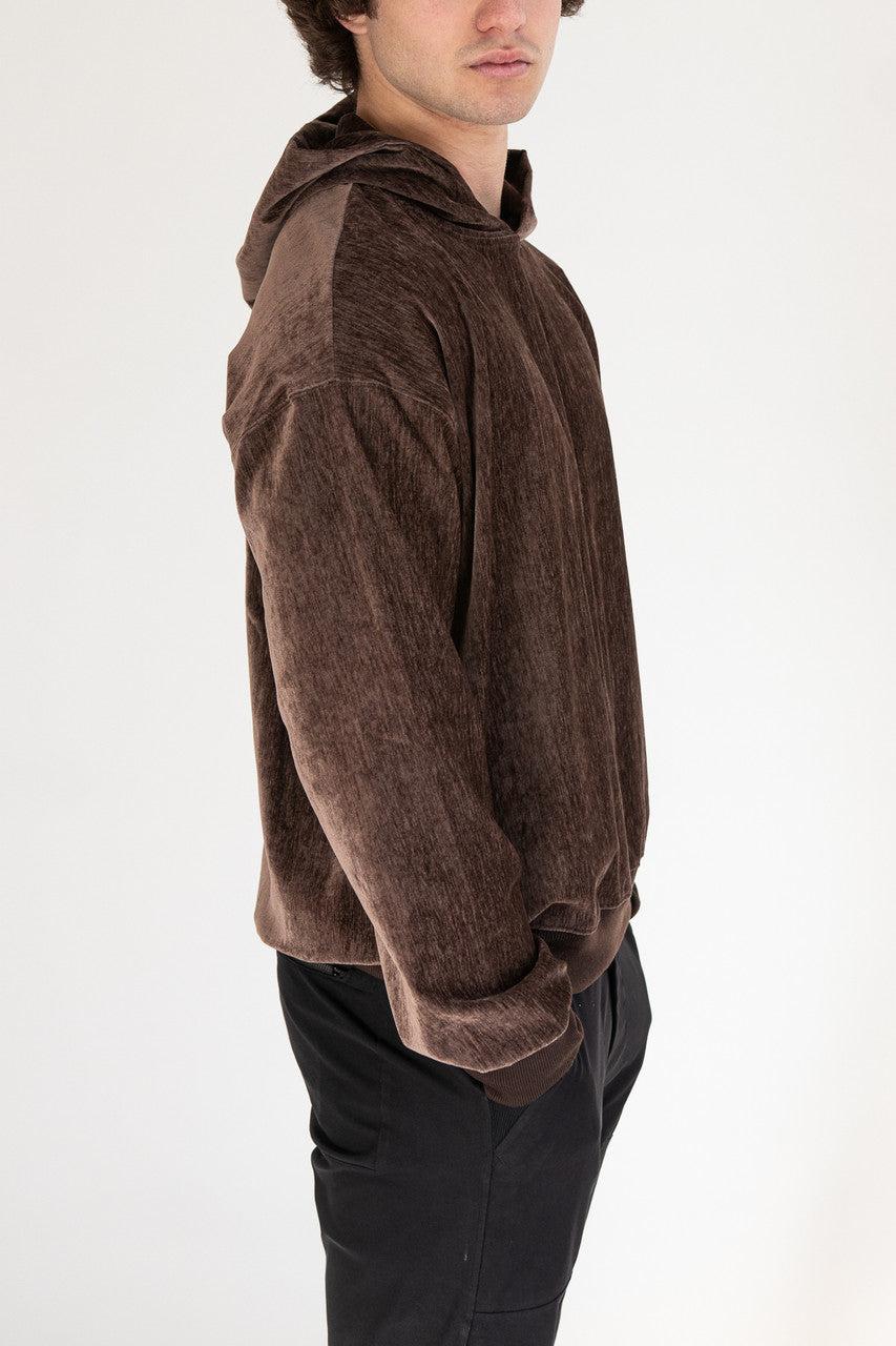 Soft Velvet Hoodie Product Image