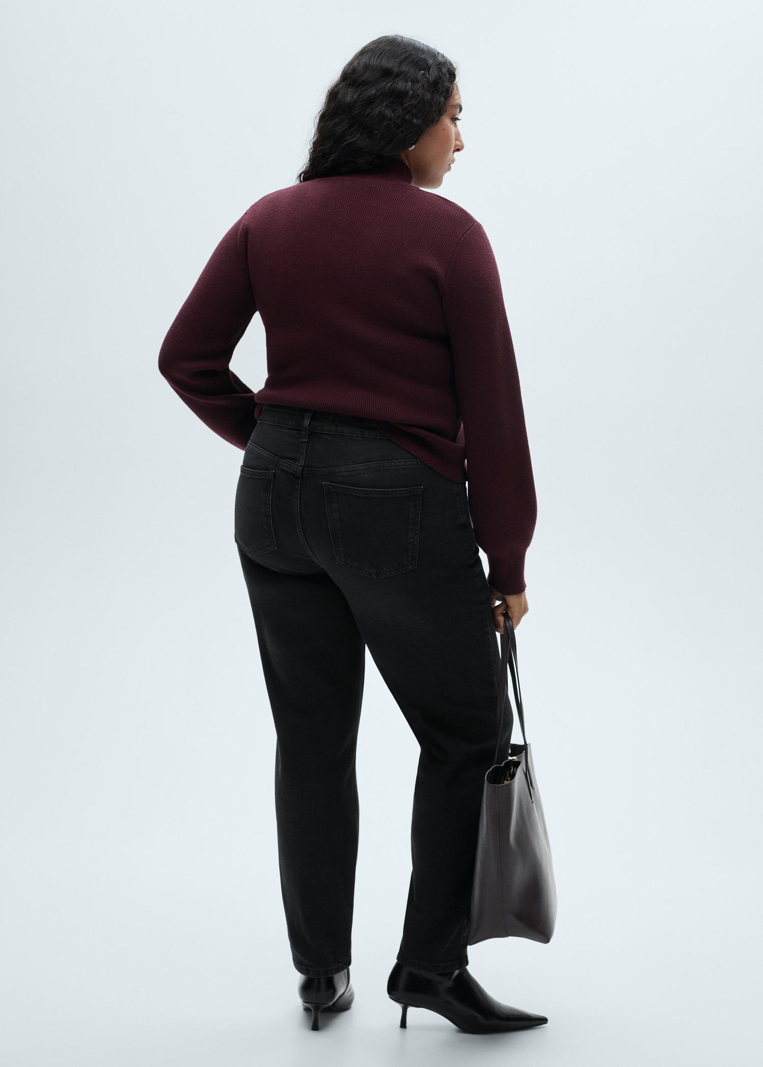 Newmom comfort high-rise jeans - Women | MANGO USA Product Image