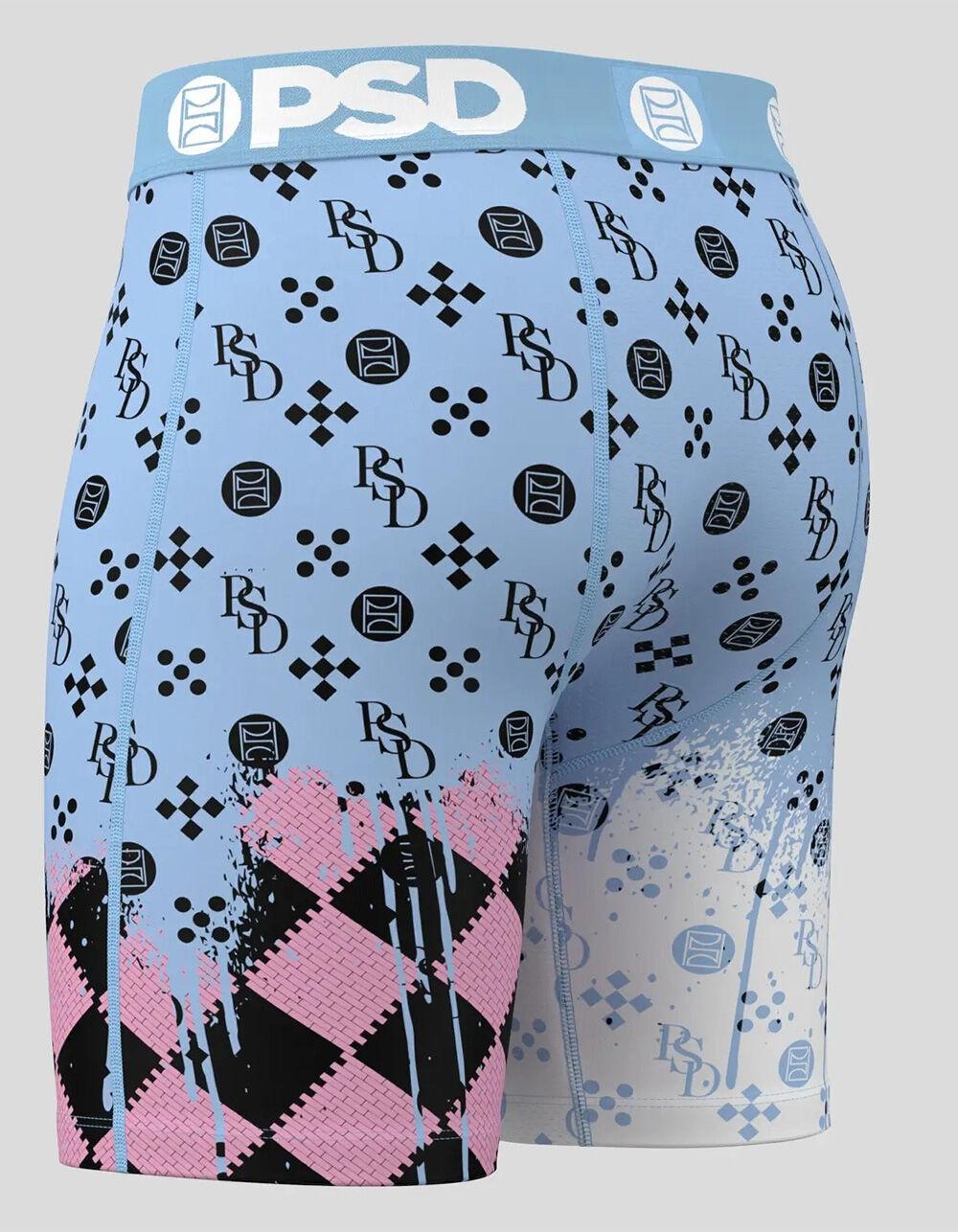 PSD Warface Cotton Candy Mens Boxer Briefs - BLUE COMBO Product Image