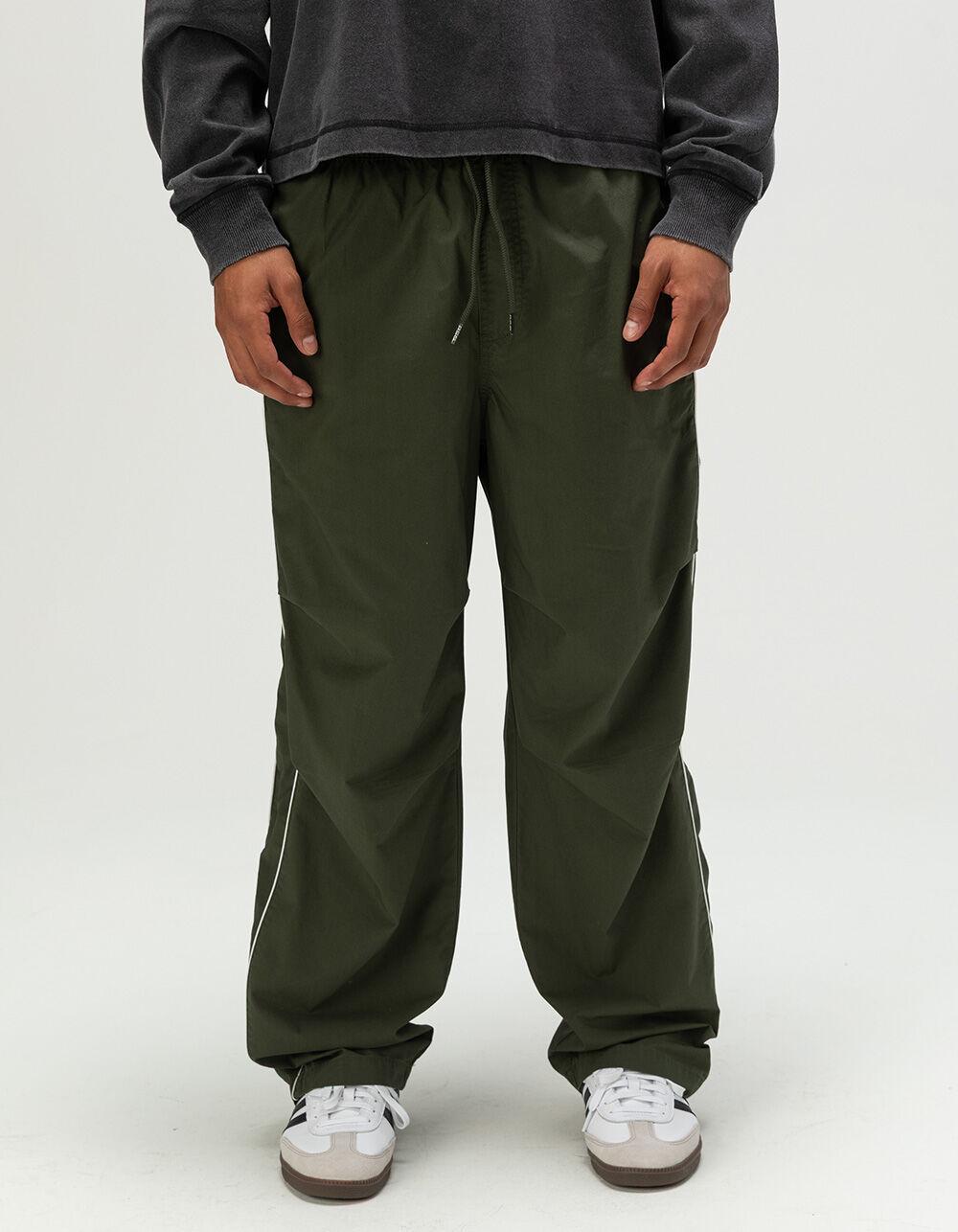 RSQ Mens Track Pants - DK GREEN Product Image