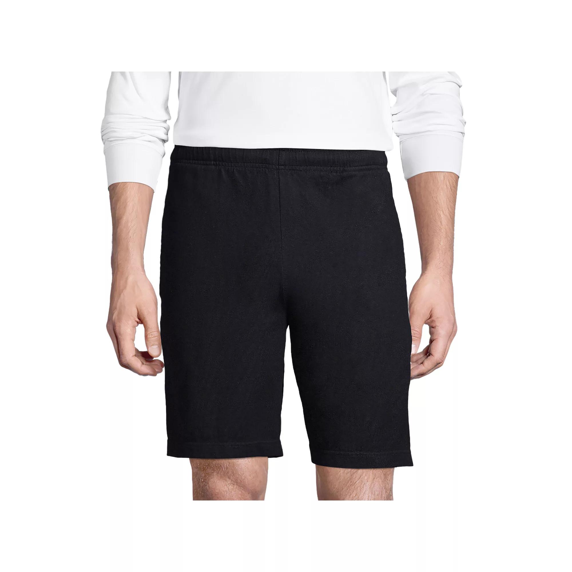 Men's Lands' End Jersey Knit Shorts,  Product Image