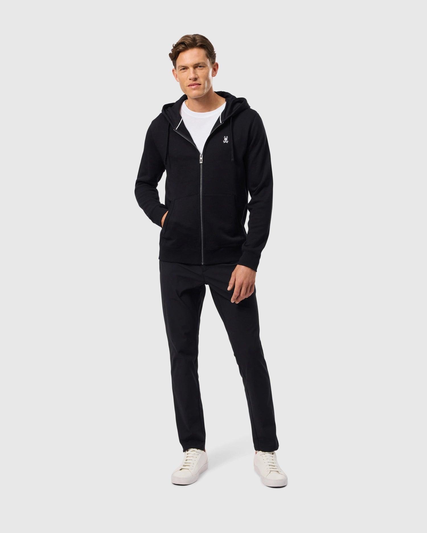 MENS LEVY ZIP FLEECE HOODIE - B6H720D200 Male Product Image