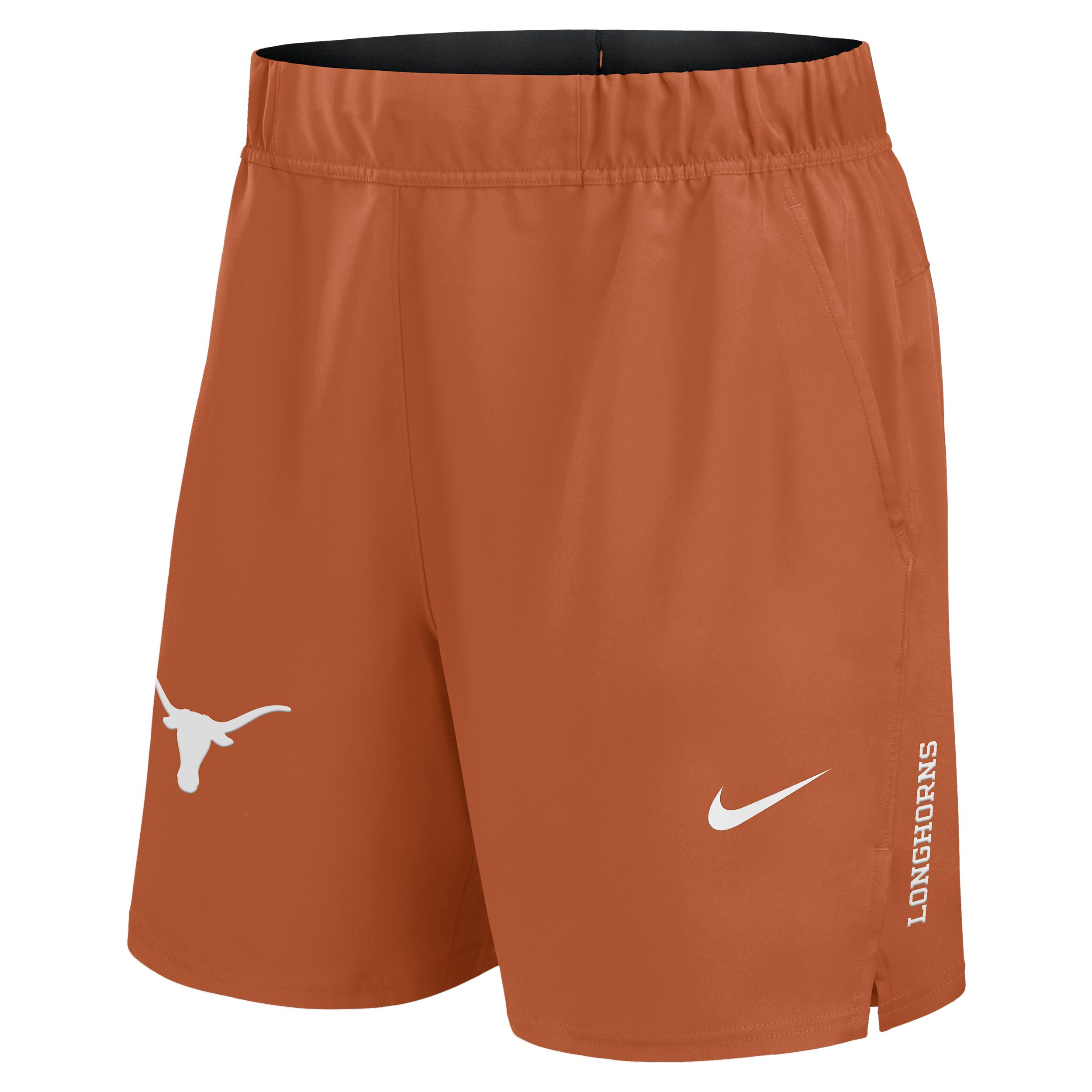 Texas Primetime Victory Primary Logo Mens Nike Mens Dri-FIT College Shorts | 01NA81FTXE-TXS Product Image