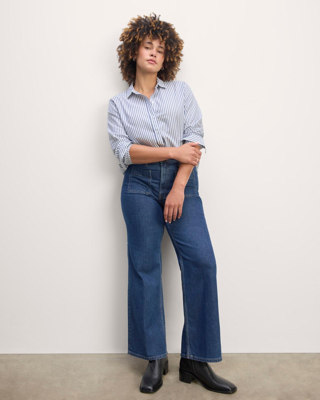 Womens Must-Have Shirt in Silky Cotton by Everlane Size 0 Product Image