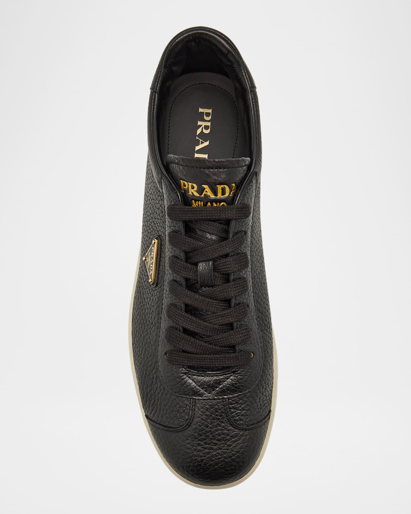 Men's Lane Deerskin Low-Top Sneakers Product Image