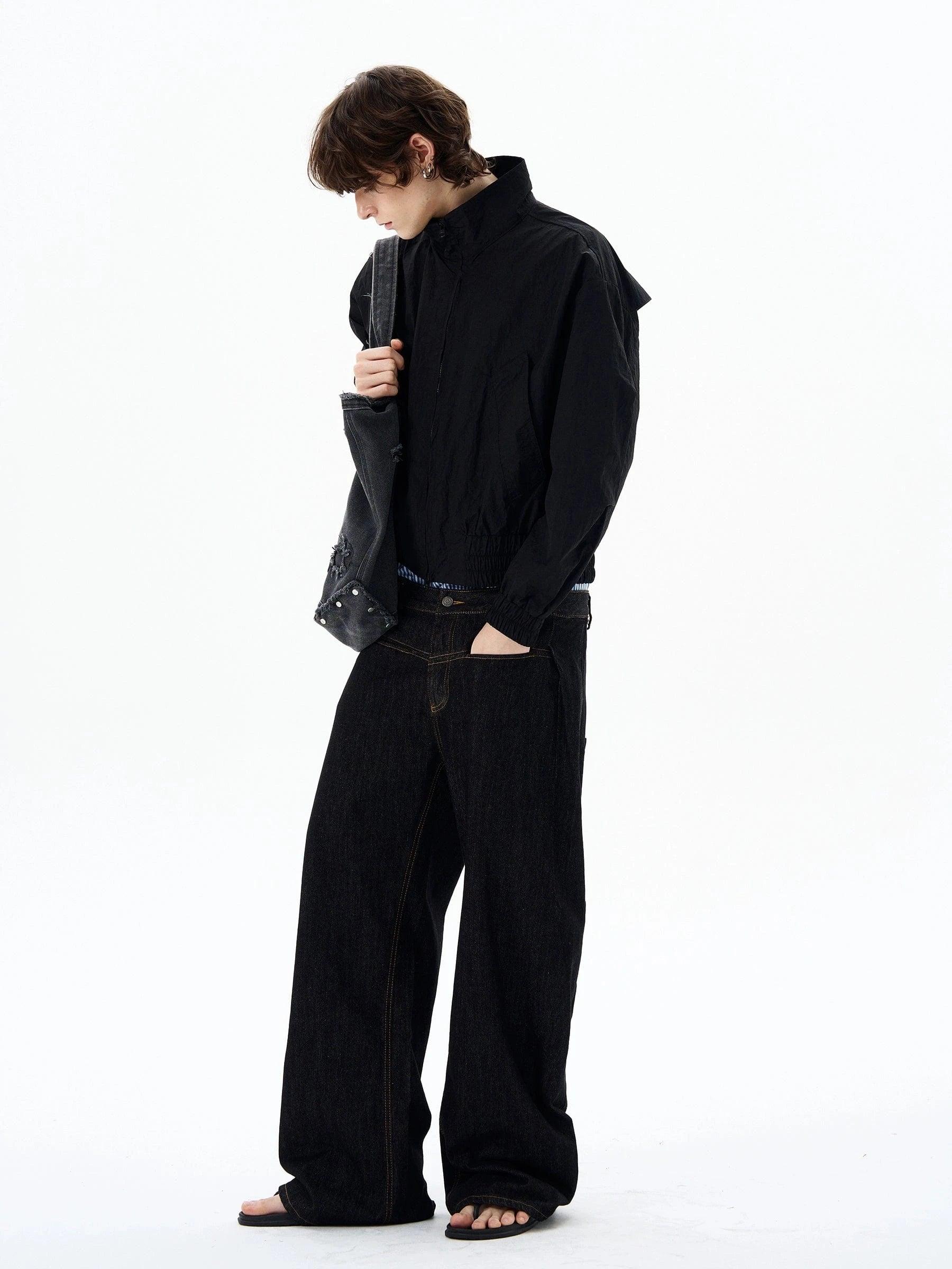 RT No. 18198 STAND COLLAR ZIP JK Product Image