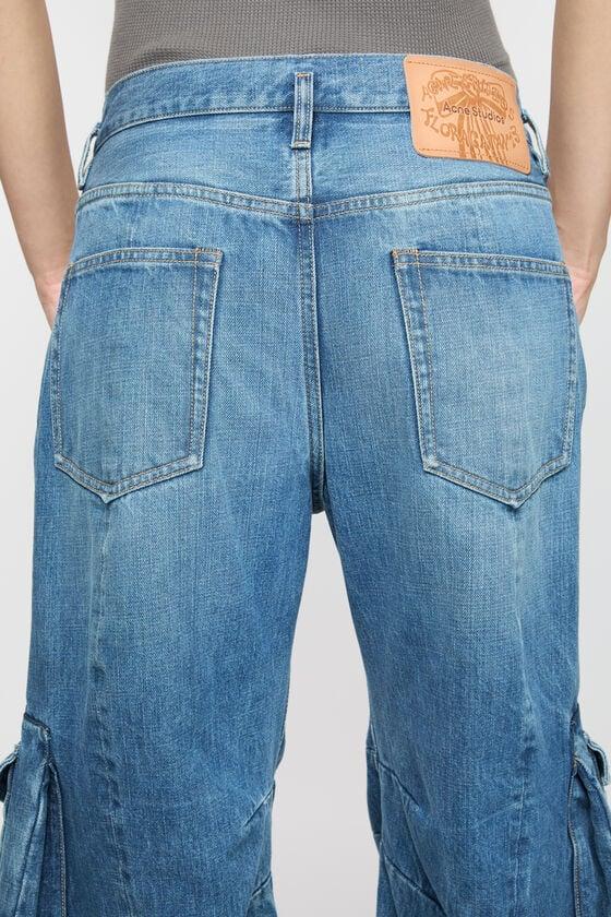 Denim cargo trousers Product Image