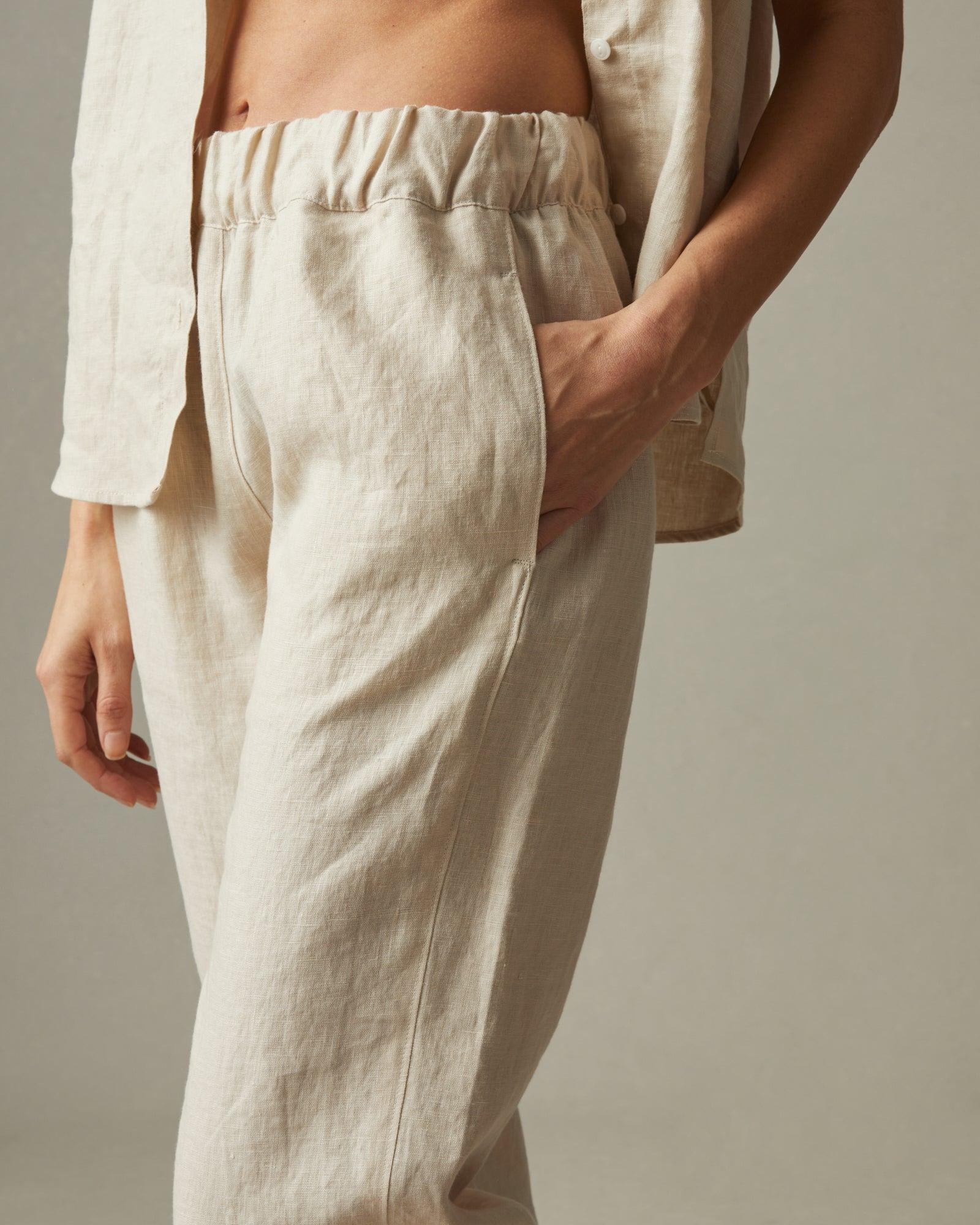 Women's Linen Pant - Cotton Product Image