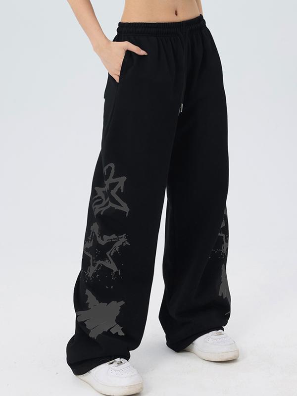Star Print Sweatpants Product Image