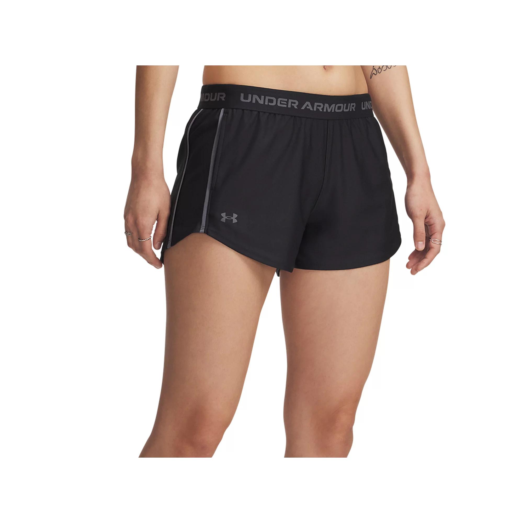 Women's Under Armour Tech™ Play Up Shorts, Size: XL, Black Black Product Image