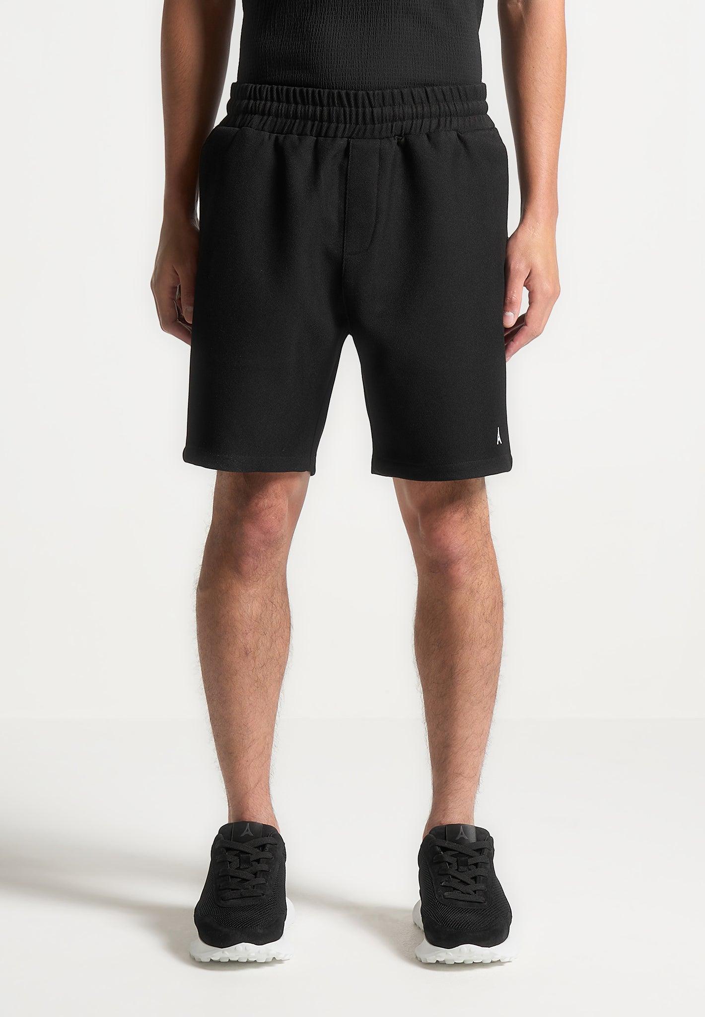 Eiffel Twill Shorts - Black Male Product Image