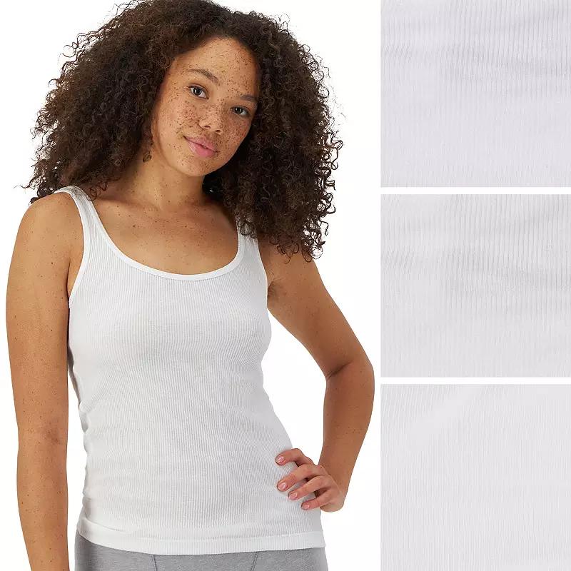 Women’s Hanes® Originals Ultimate® 2-Pack Women's Tank Top Set UOTKB3,  Product Image