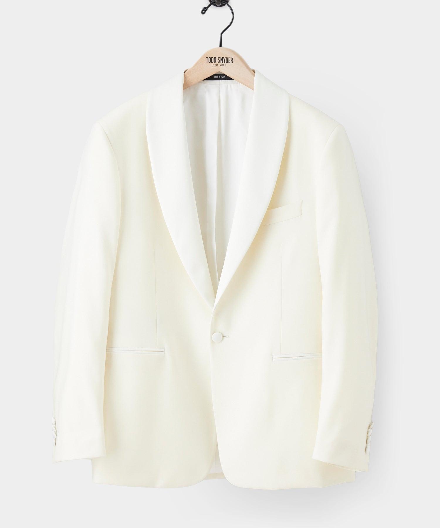 Italian Wool Shawl Tuxedo Jacket Product Image