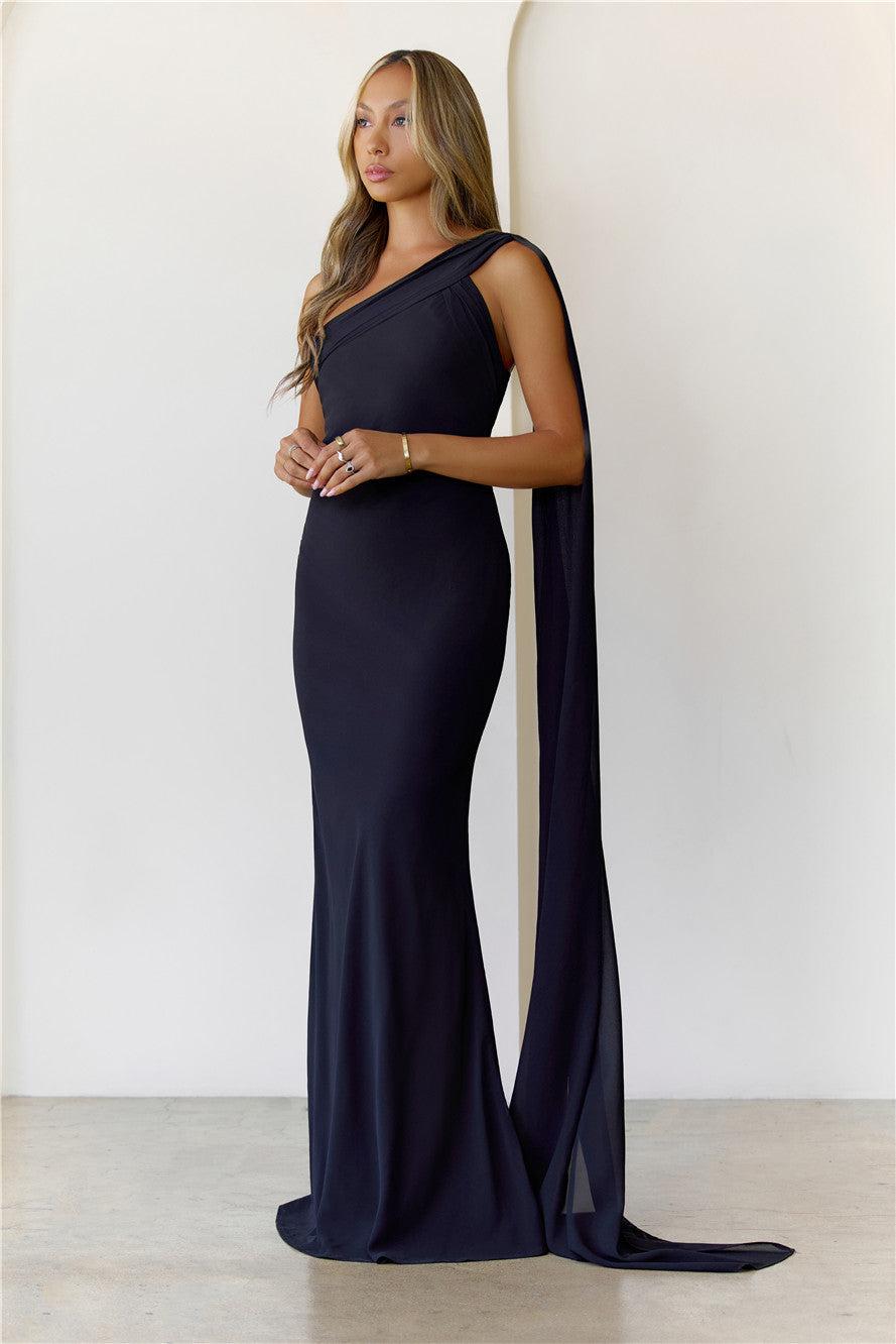 Shadow Siren Maxi Dress Black Product Image