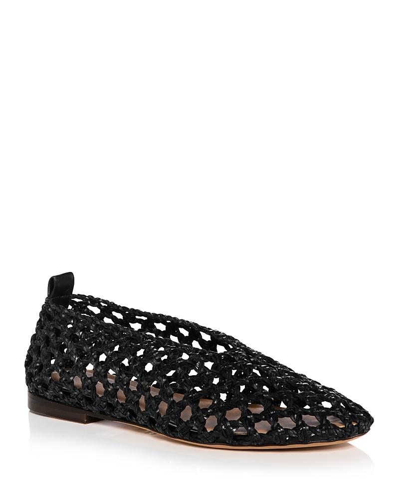 Mansur Gavriel Womens Woven Ballet Flats Product Image