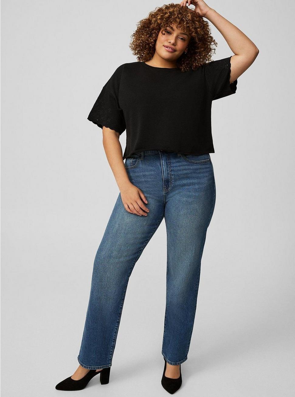 Drop-Shoulder Crew Tee Product Image