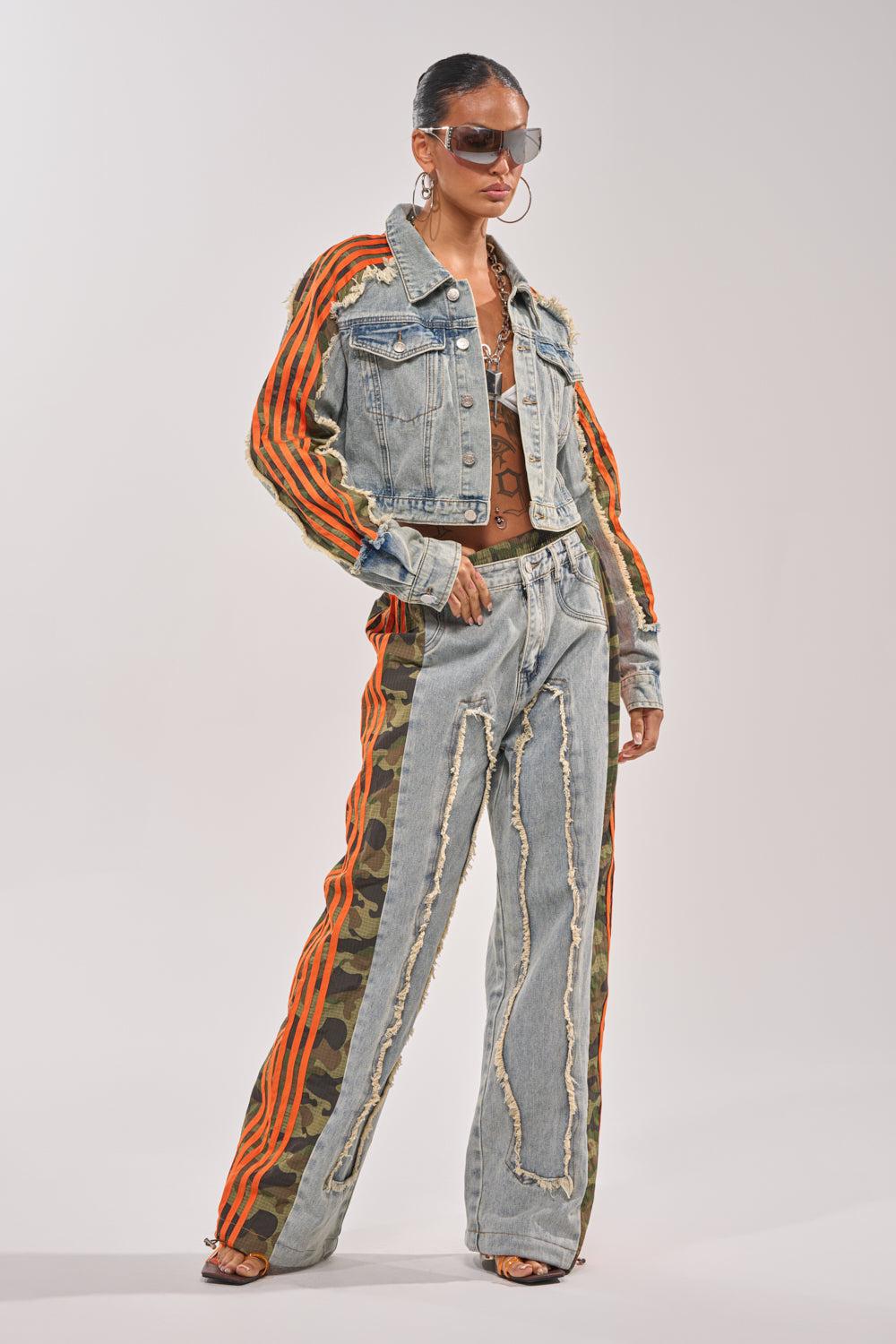 ALL AROUND THE WORLD AGAIN RELAXED FIT DENIM Product Image