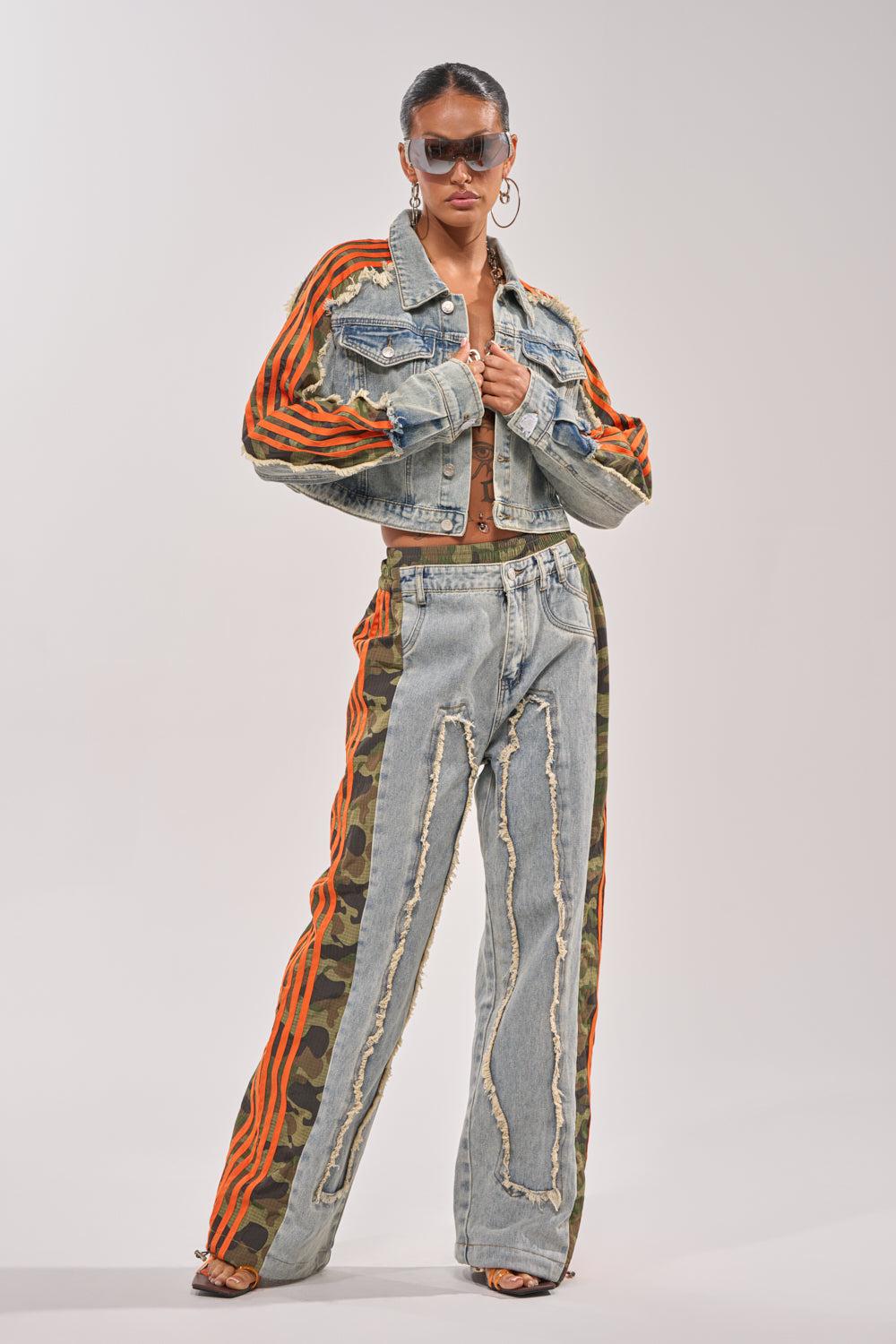 ALL AROUND THE WORLD AGAIN RELAXED FIT DENIM Product Image