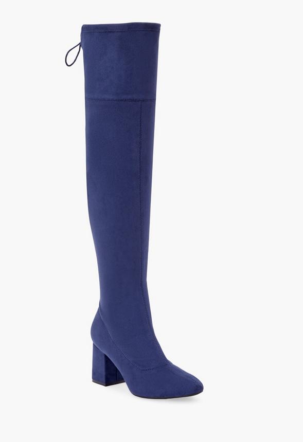 JustFab Margaux Platform Loafer Pump Womens Black/ White Size 8.5 Product Image